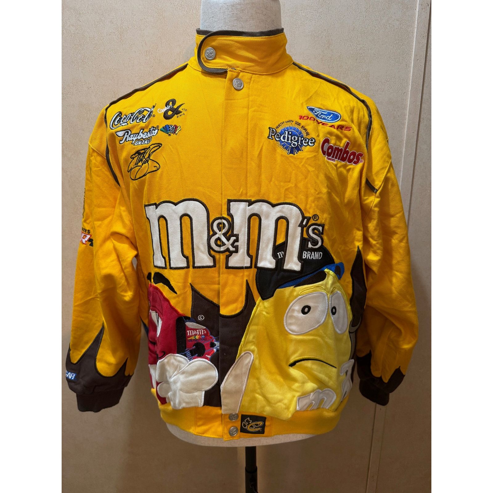 M&M'sレーシングジャケットCHASE AUTHENTICS CHASE AUTHENTICS チェイス オーセンティック m&m's レーシング