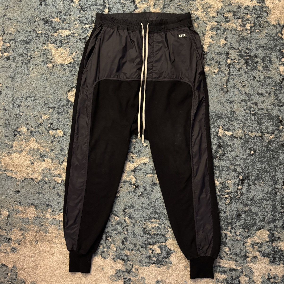 Rick Owens Drkshdw Rick Owens Drkshdw Black Cotton & Nylon Classic Lounge Pants Size US 32 / EU 48 - 1 Thumbnail