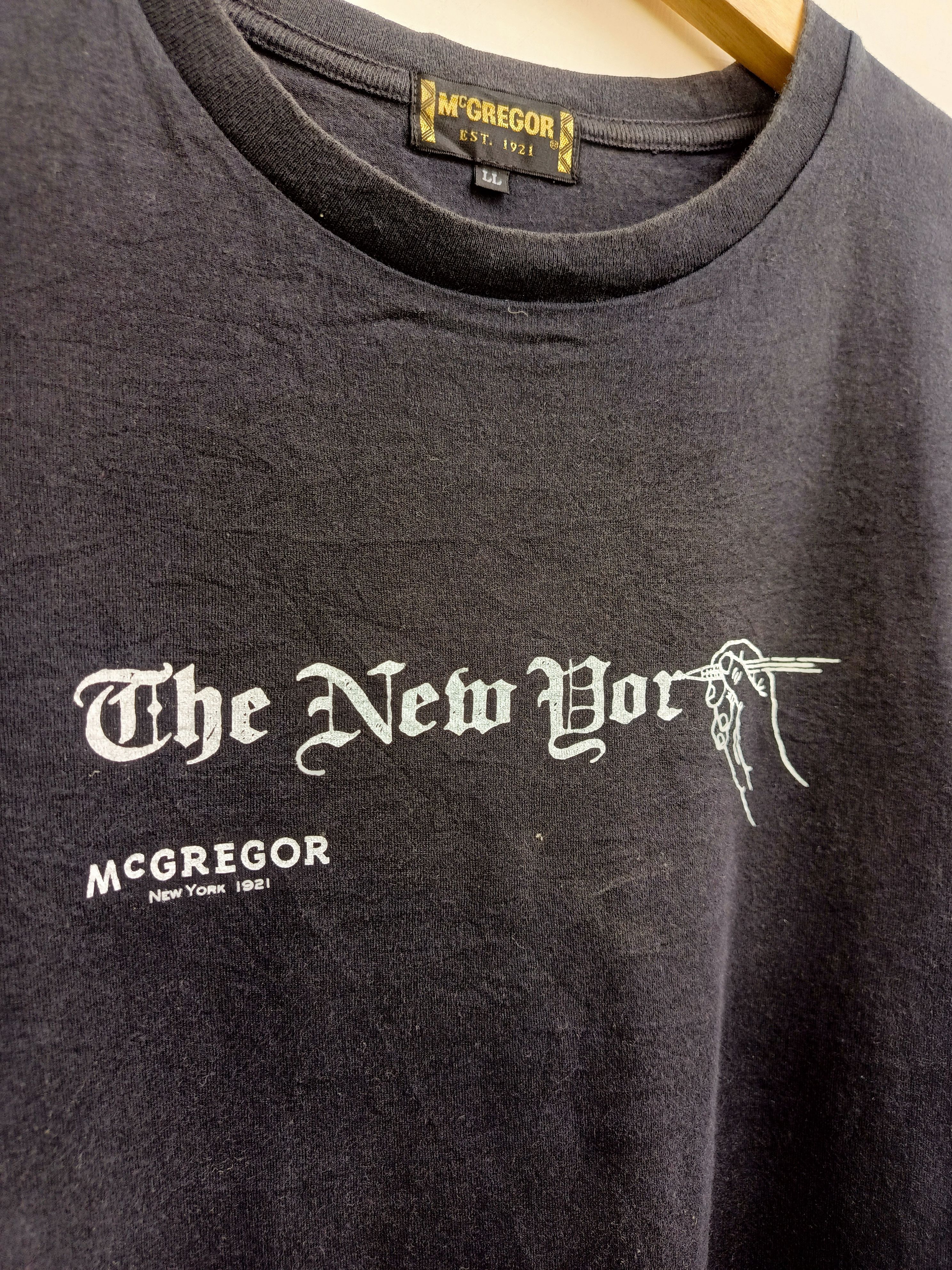 McGregor Vintage McGregor New York Graphic TShirt NYC Streetwear Size US L / EU 52-54 / 3 - 4 Thumbnail