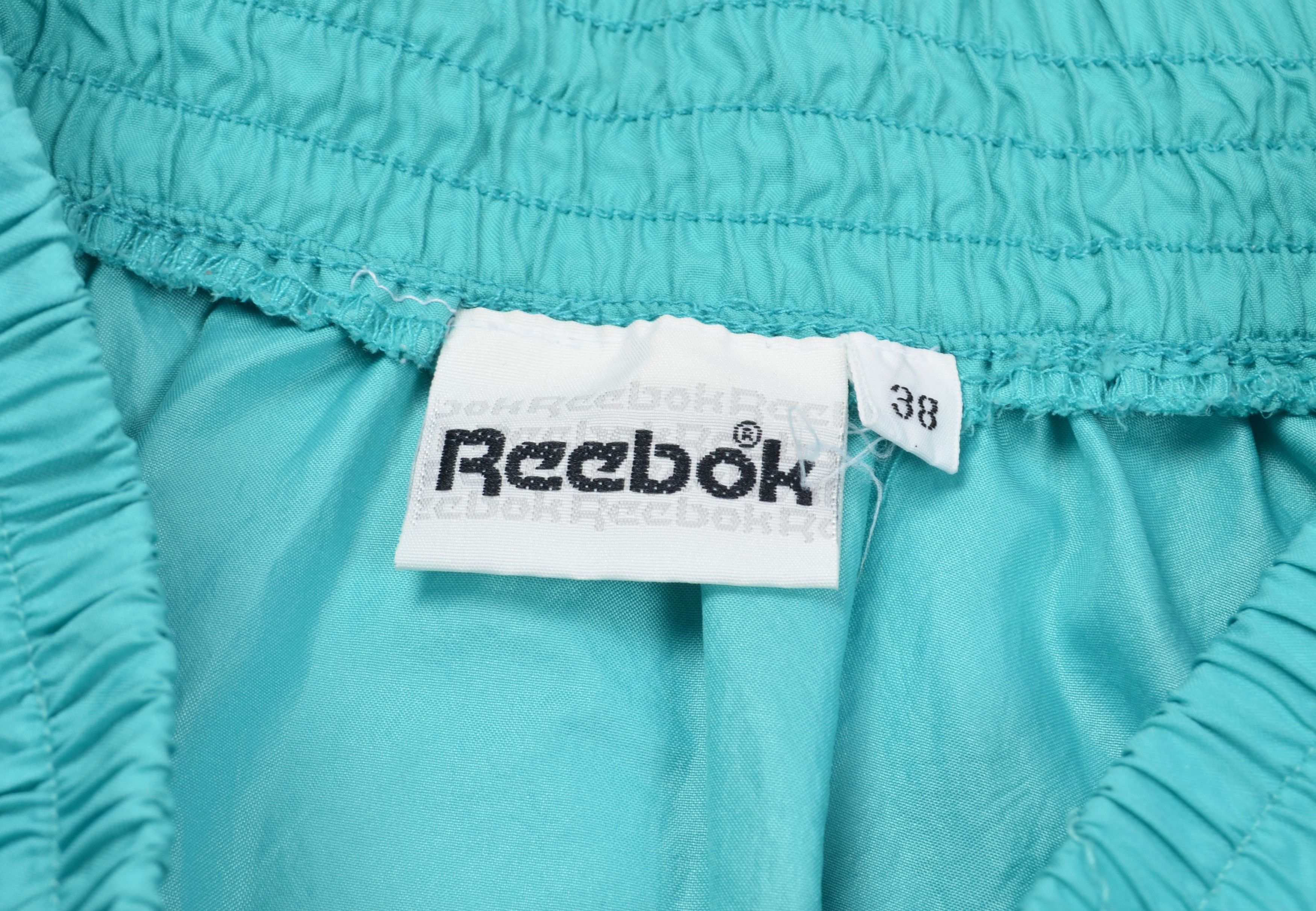 Reebok Vintage Reebok Y2K Flared Mini Turquoise Skirt Size 25" / US 0 / IT 36 - 7 Thumbnail
