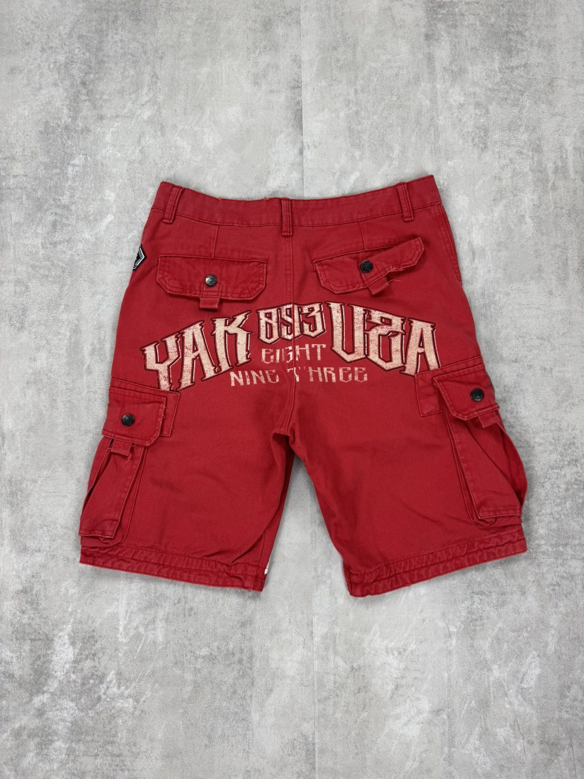 Japanese Brand YAKUZA Crago shorts Mens size 31 Size US 31 - 2 Thumbnail