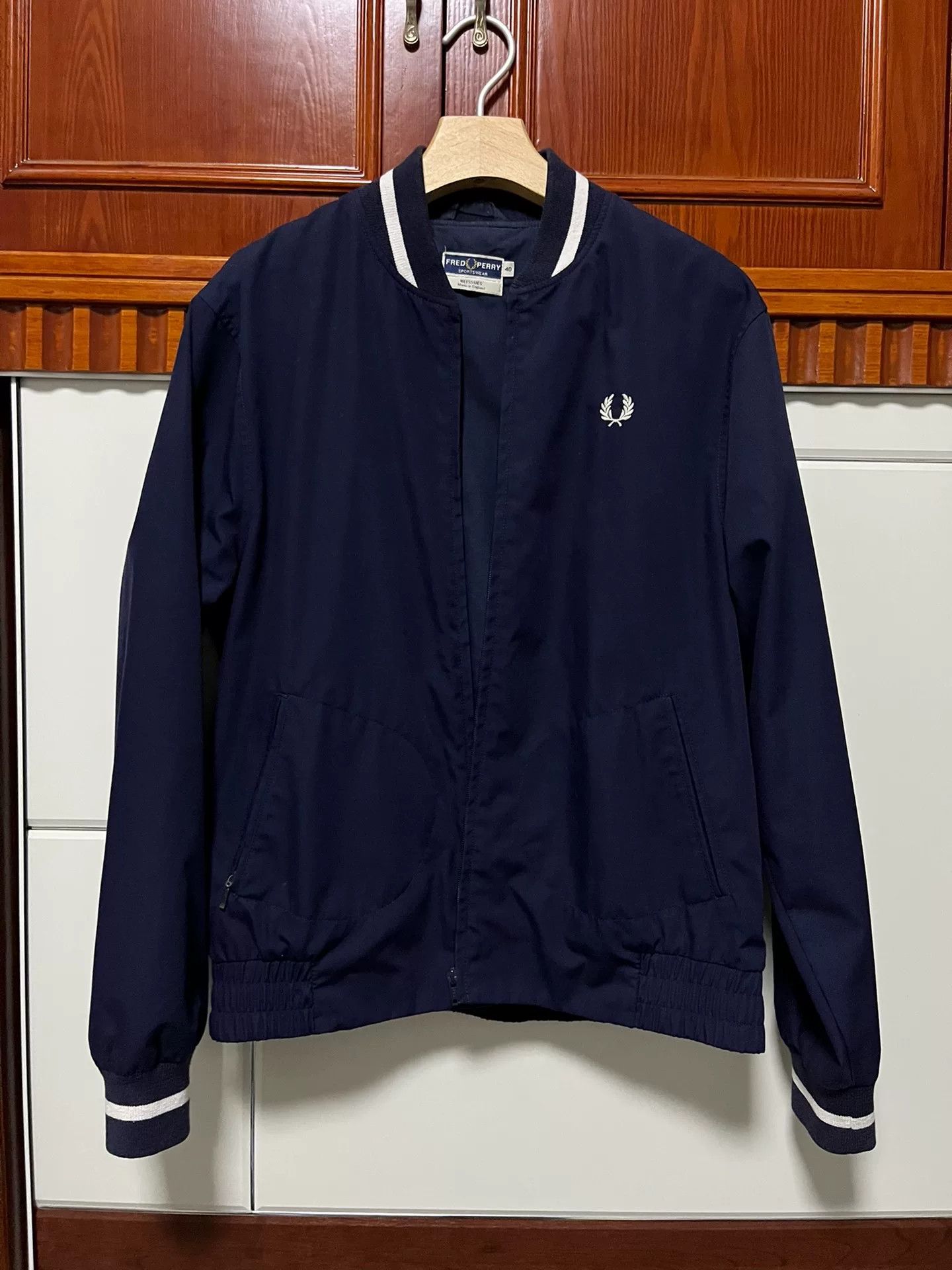 Fred Perry Fred Perry British-Made Baseball Jacket Size US XXS / EU 40 - 1 Thumbnail