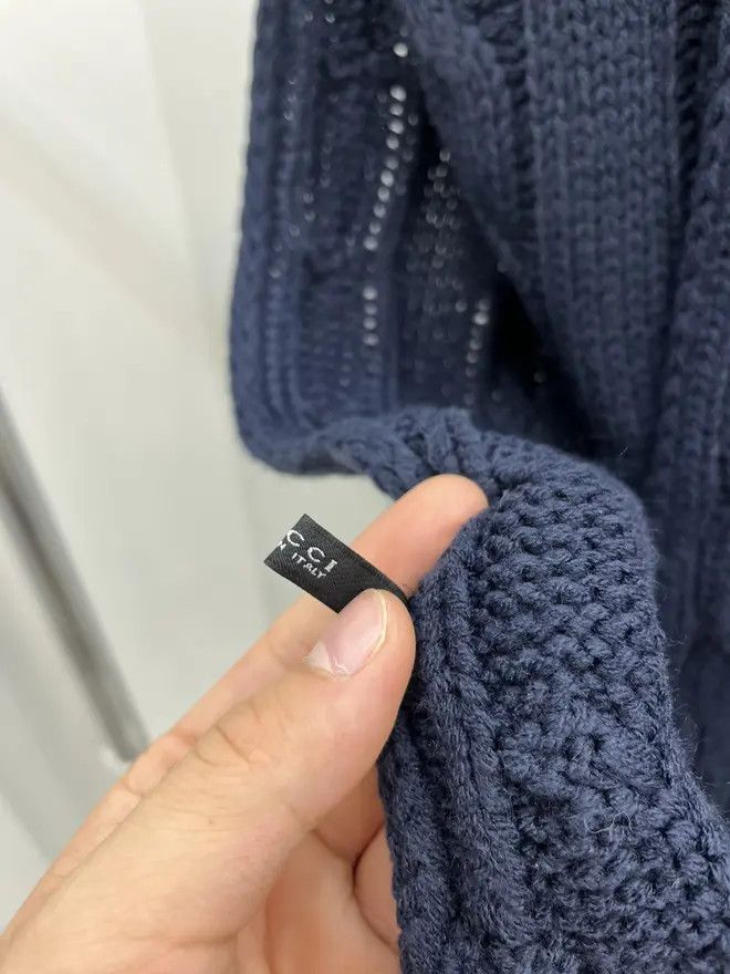 Gucci Gucci Bee Wool Scarf Size ONE SIZE - 4 Thumbnail