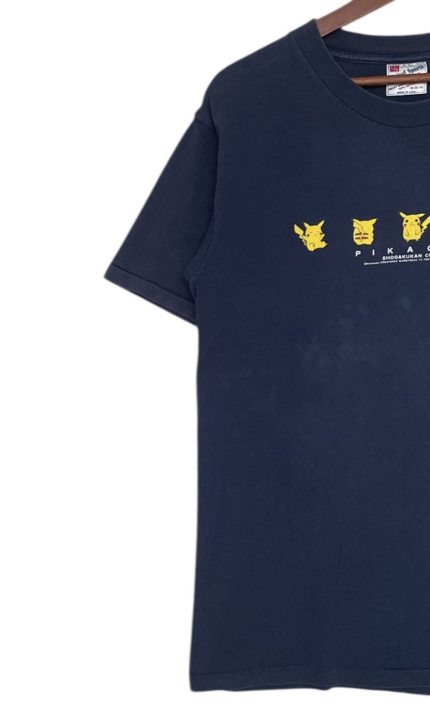 Vintage Vintage Movie Cartoon Pikachu T-shirt 1999s Size US M / EU 48-50 / 2 - 3 Thumbnail