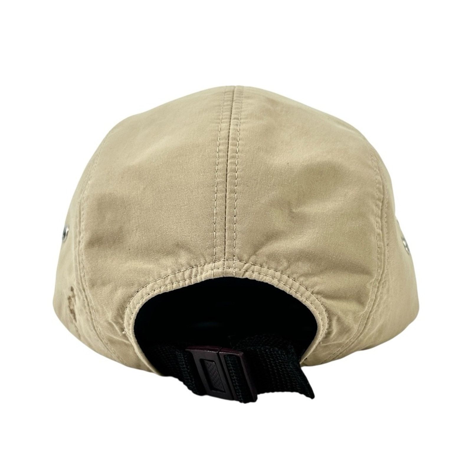 Maiden Noir Tan Beige & Royal Blue Five Panel Adjustable Camp Hat Cap Size ONE SIZE - 4 Thumbnail