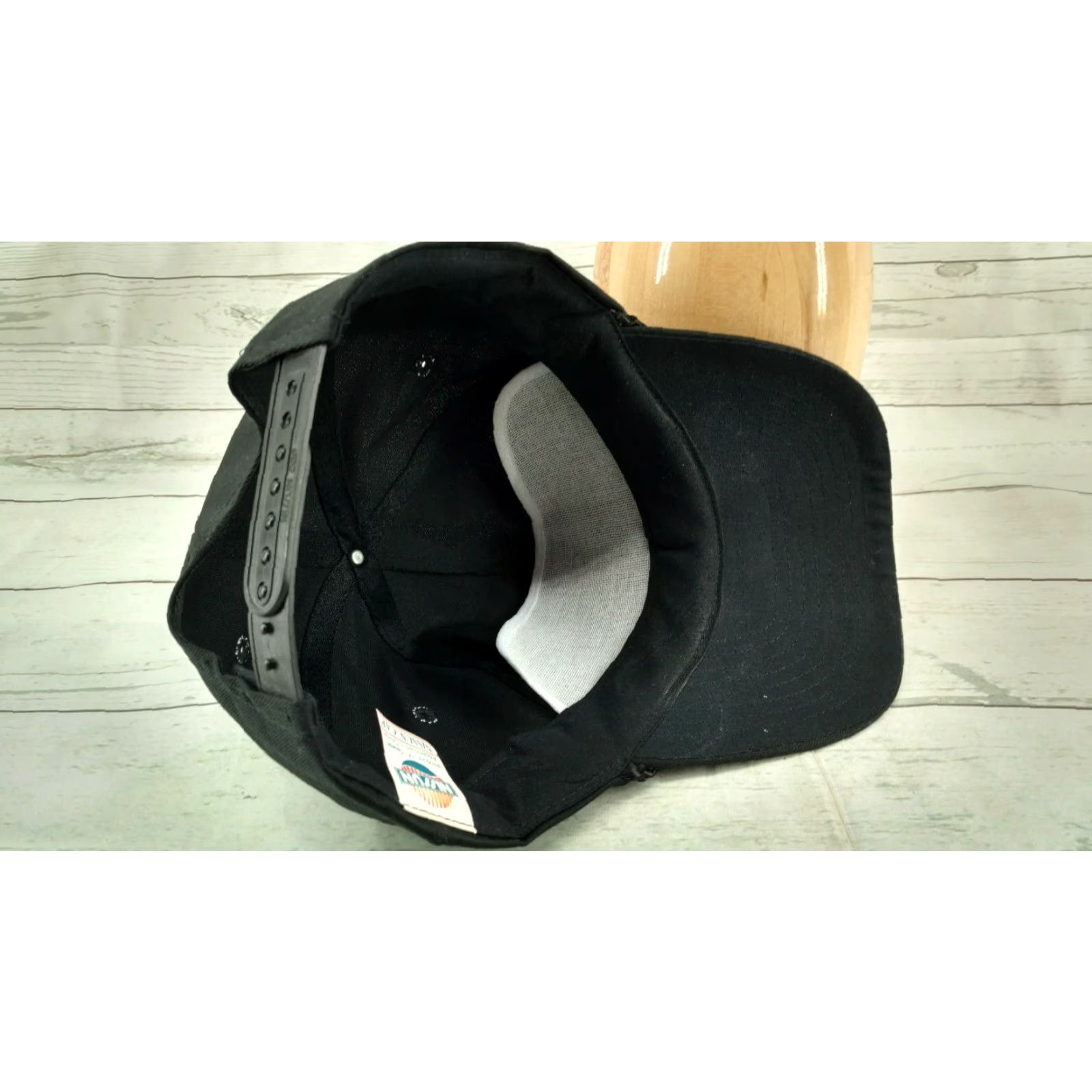 Vintage VINTAGE POW MIA Hat Snapback Cap Military You Are Not Forgotten Patch Men Adult Black 5 Panel Adjustable Nissun Size ONE SIZE - 7 Thumbnail