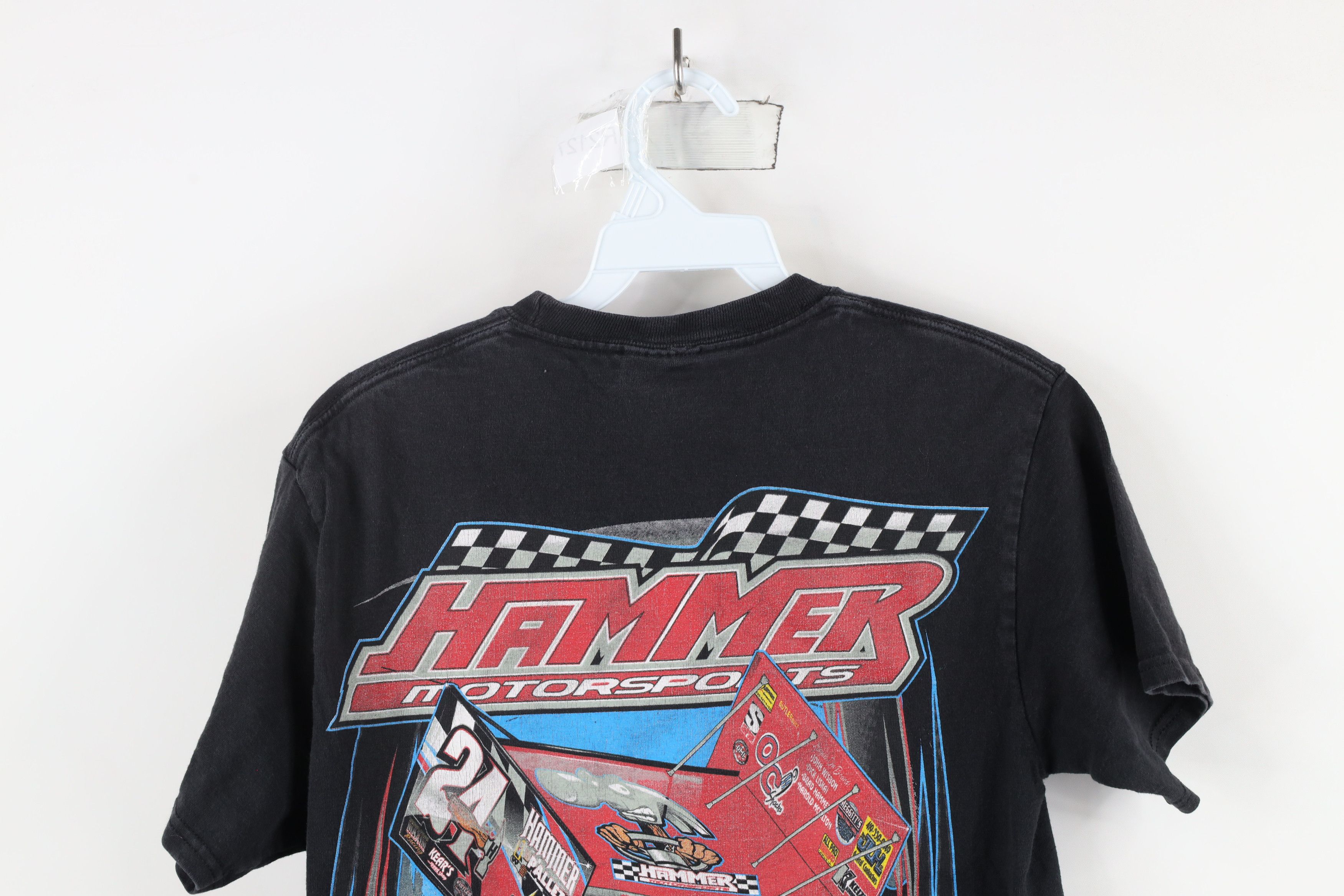Vintage Vintage Y2K Hammer Motorsports Racing Short Sleeve T-Shirt Size US S / EU 44-46 / 1 - 11 Thumbnail