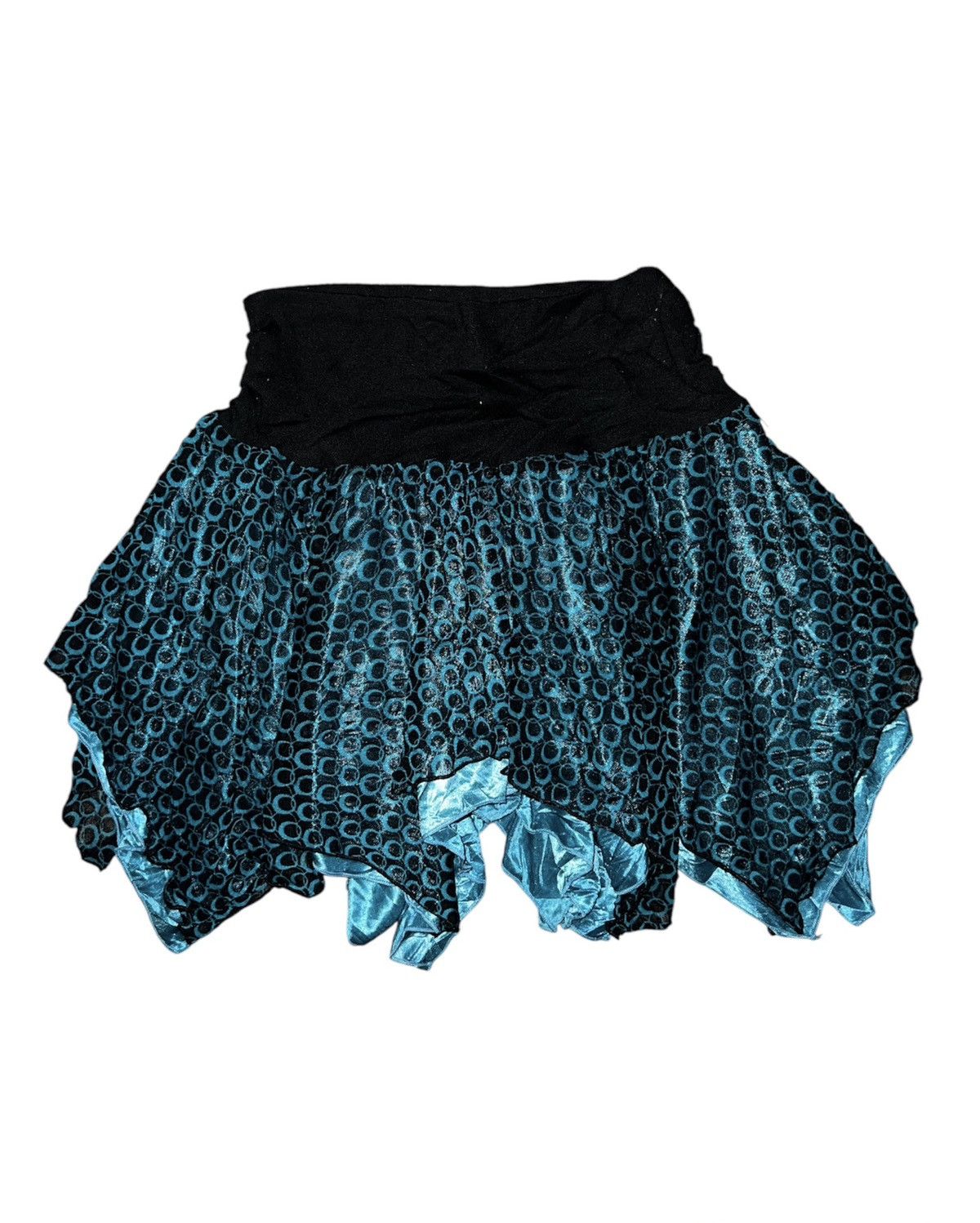 Japanese Brand Asymmetrical moon skirt 🌙 💙 Size 26" / US 2 / IT 38 - 1 Thumbnail