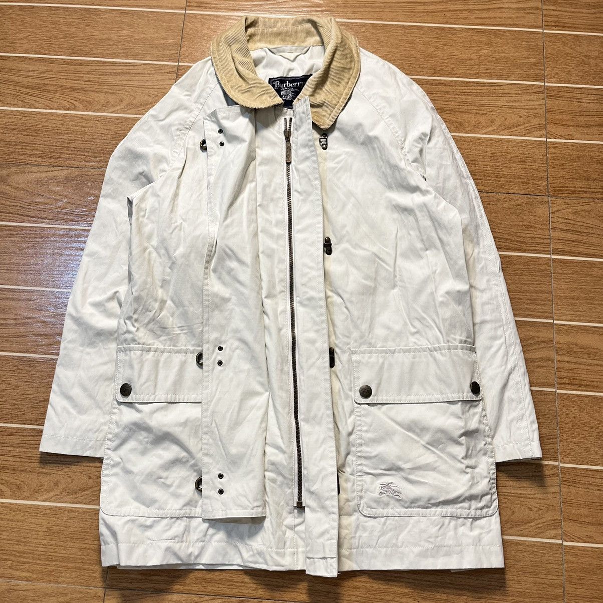 Burberry Vintage Burberrys London Nova Plaid Fireman's Jacket Size US M / EU 48-50 / 2 - 9 Thumbnail