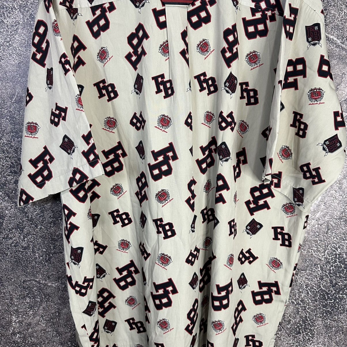 Fubu Vintage Rare Fubu Rap Monogram Shirt Size US XXL / EU 58 / 5 - 18 Thumbnail