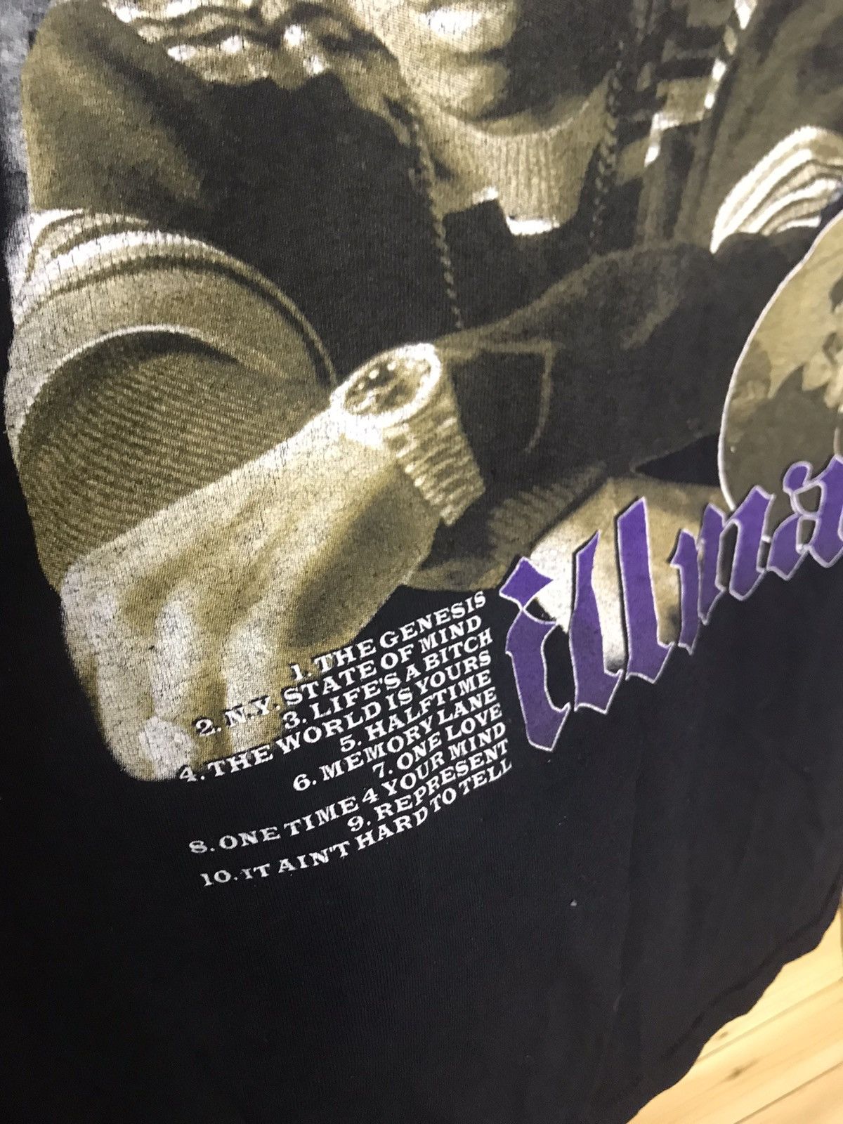 Rap Tees Vintage Nas ill matic t-shirt Size US M / EU 48-50 / 2 - 6 Thumbnail