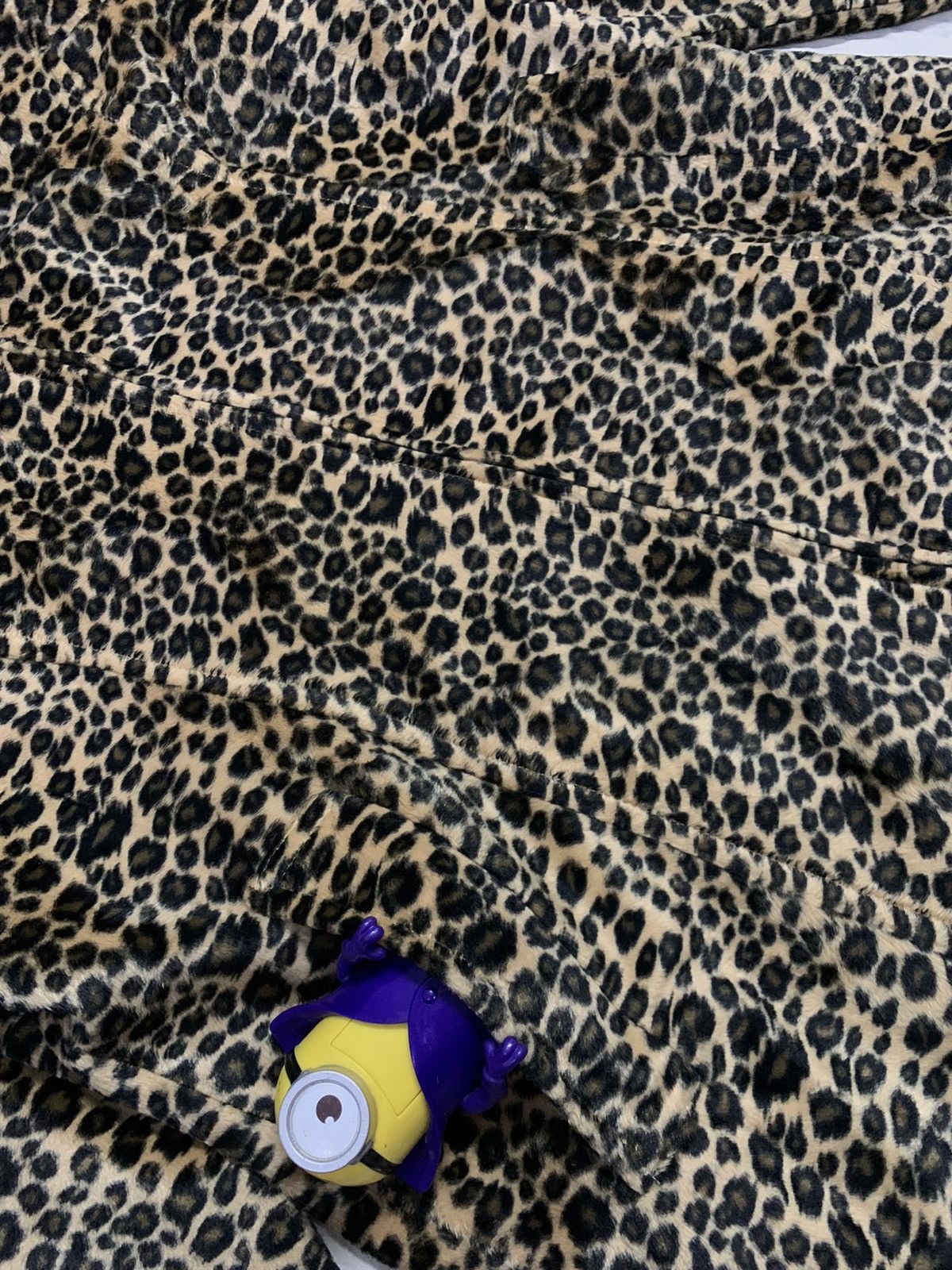 Japanese Brand Japanese Brand Leopard Pattern Faux Fur Hooded Jacket Size M / US 6-8 / IT 42-44 - 8 Thumbnail