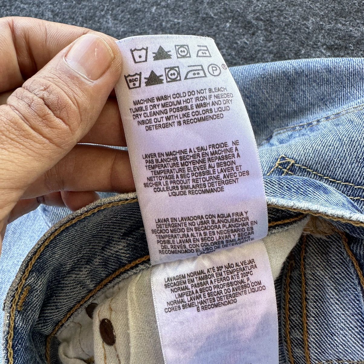 Levi's Vintage Levis 501 Mexico Blue Denim 33x34 D635 Size US 33 - 17 Thumbnail