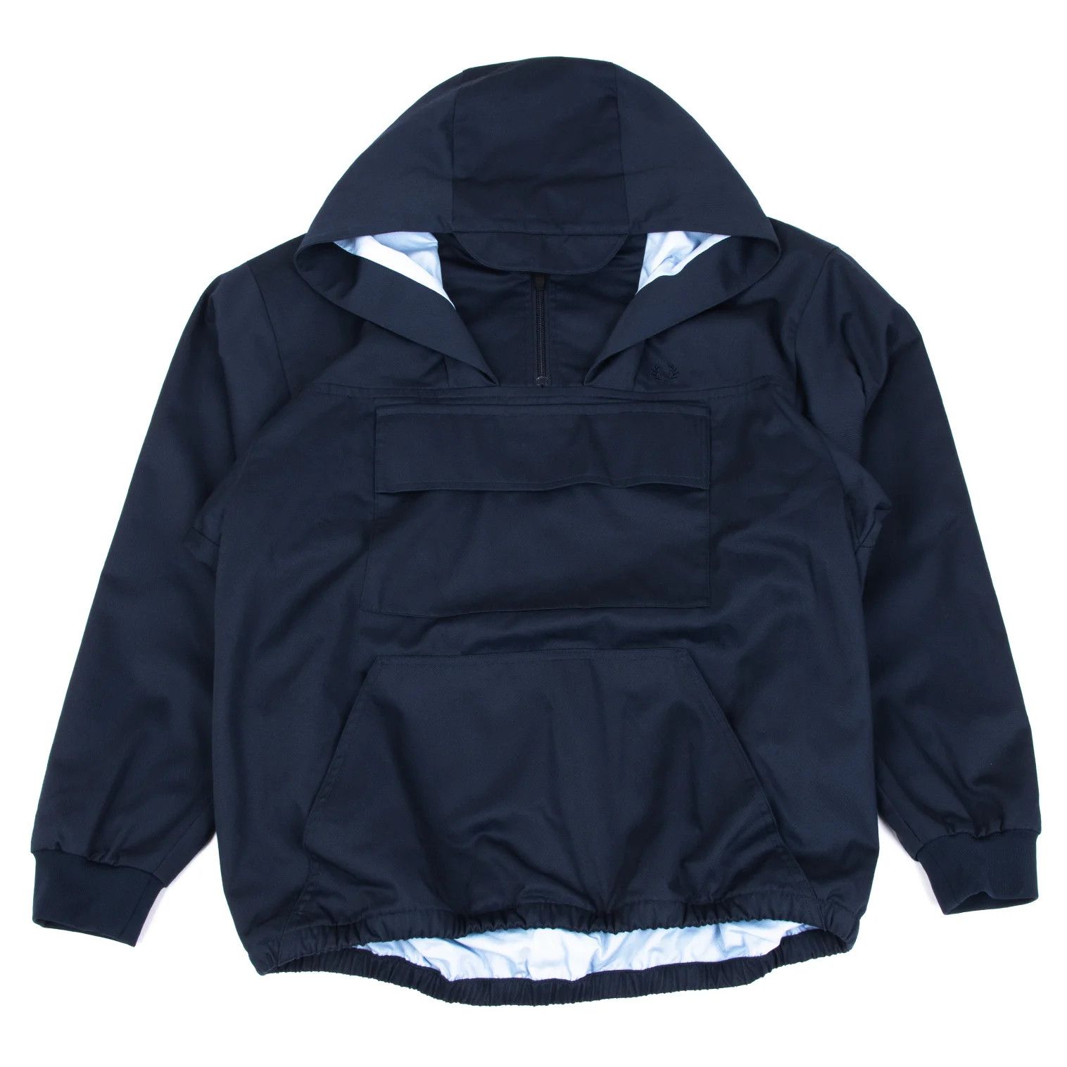 Fred Perry Hooded Anorak Hoodie in Navy, Size L Size US L / EU 52-54 / 3 - 1 Thumbnail