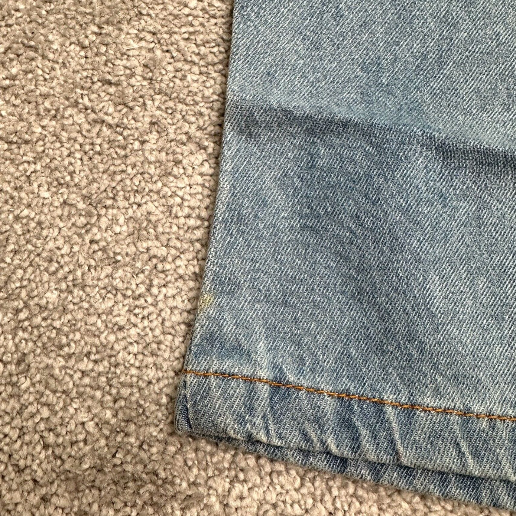 Vintage Woman Within Jeans Womens 18W Blue Denim Cotton Straight Casual Natural NWD Size 40" / US 18 - 5 Thumbnail