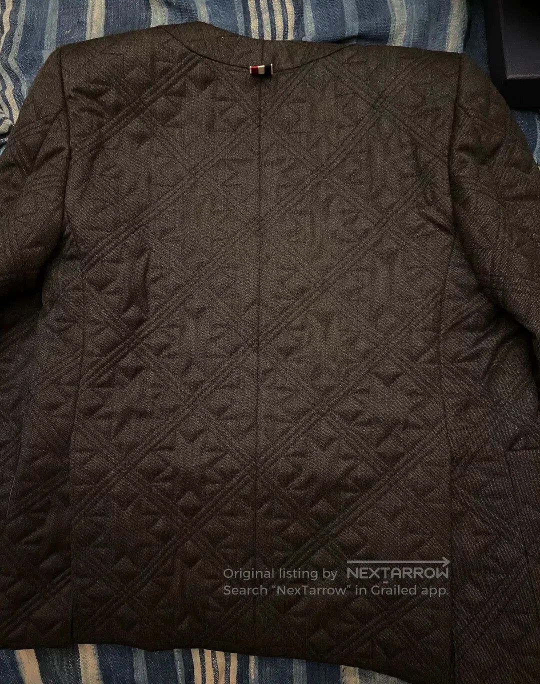 Thom Browne thom browne quilted embroidered blazer jacket. Size US M / EU 48-50 / 2 - 2 Thumbnail