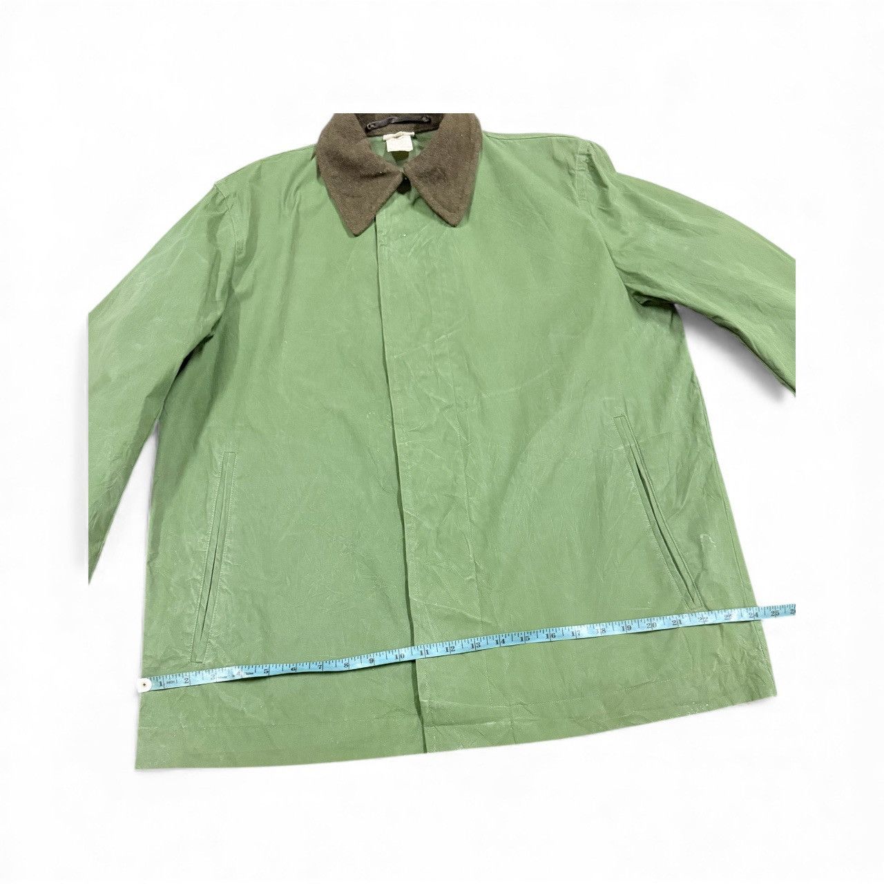 Dries Van Noten Dries Van Noten PU Waterproof Olive Green Field Jacket Size US M / EU 48-50 / 2 - 15 Thumbnail