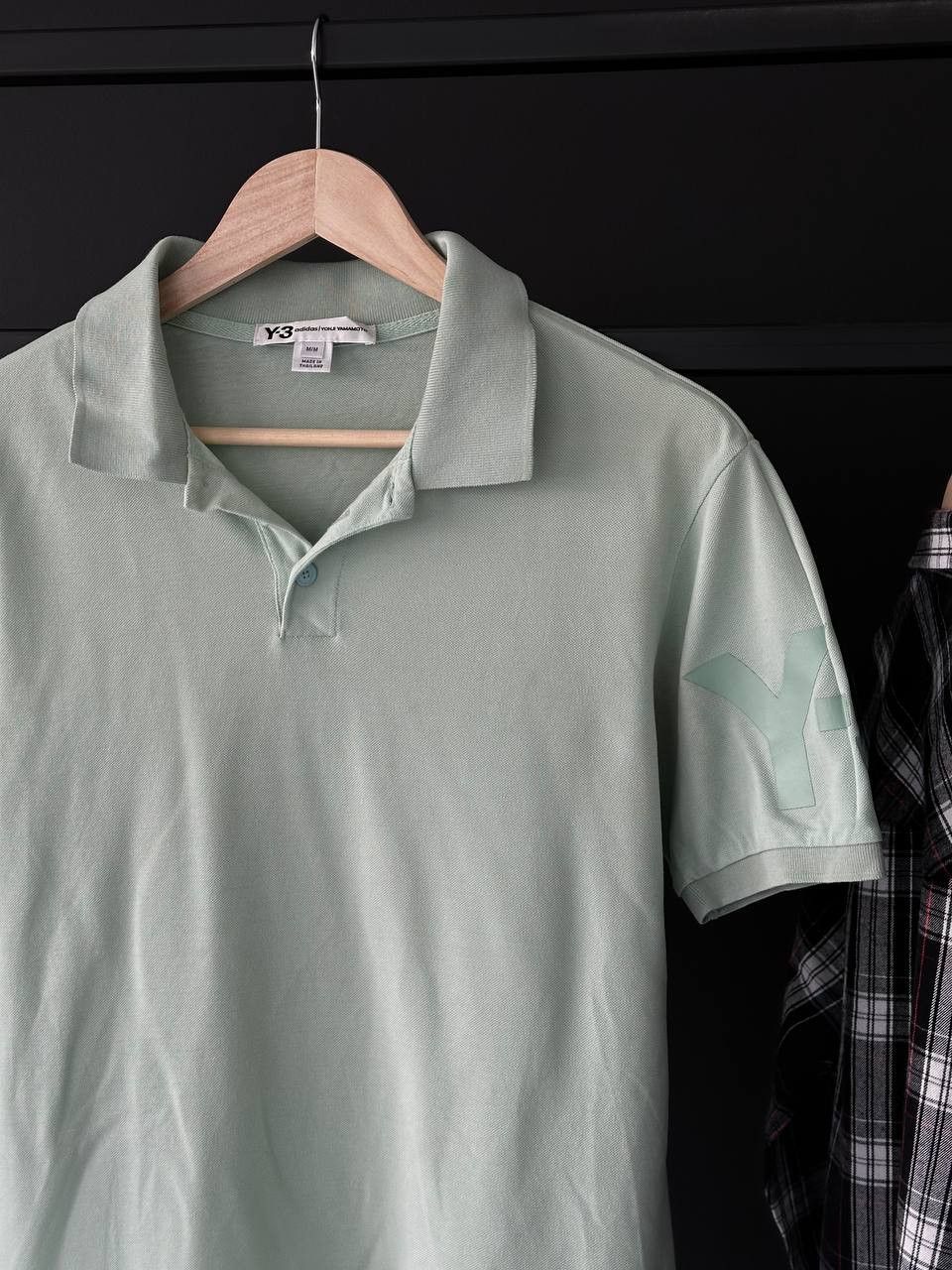Y-3 Johji Yamamoto Adidas Y3 Mint Polo Size M Size US M / EU 48-50 / 2 - 1 Thumbnail