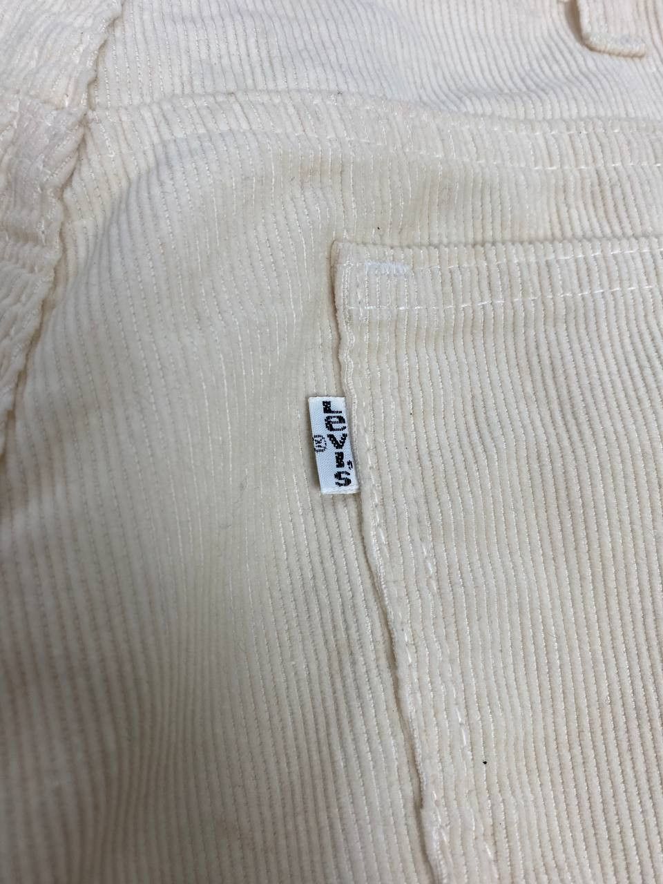 Levi's vintage levis 646 corduroy bootcut flare denim top button #3 Size US 35 - 4 Thumbnail
