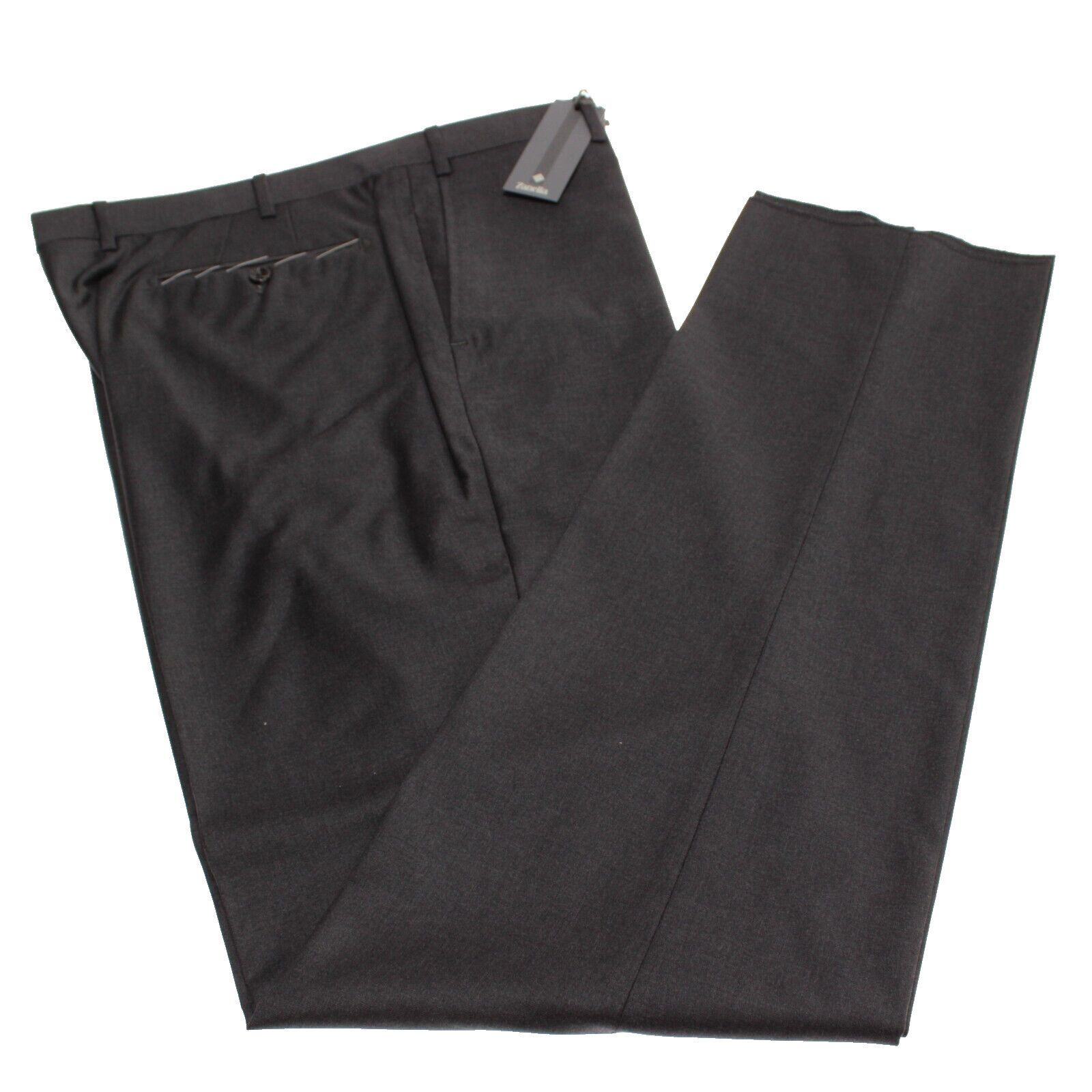 Zanella Zanella New with tags Dress Pants Size 40 US In Gray Size US 40 / EU 56 - 2 Thumbnail