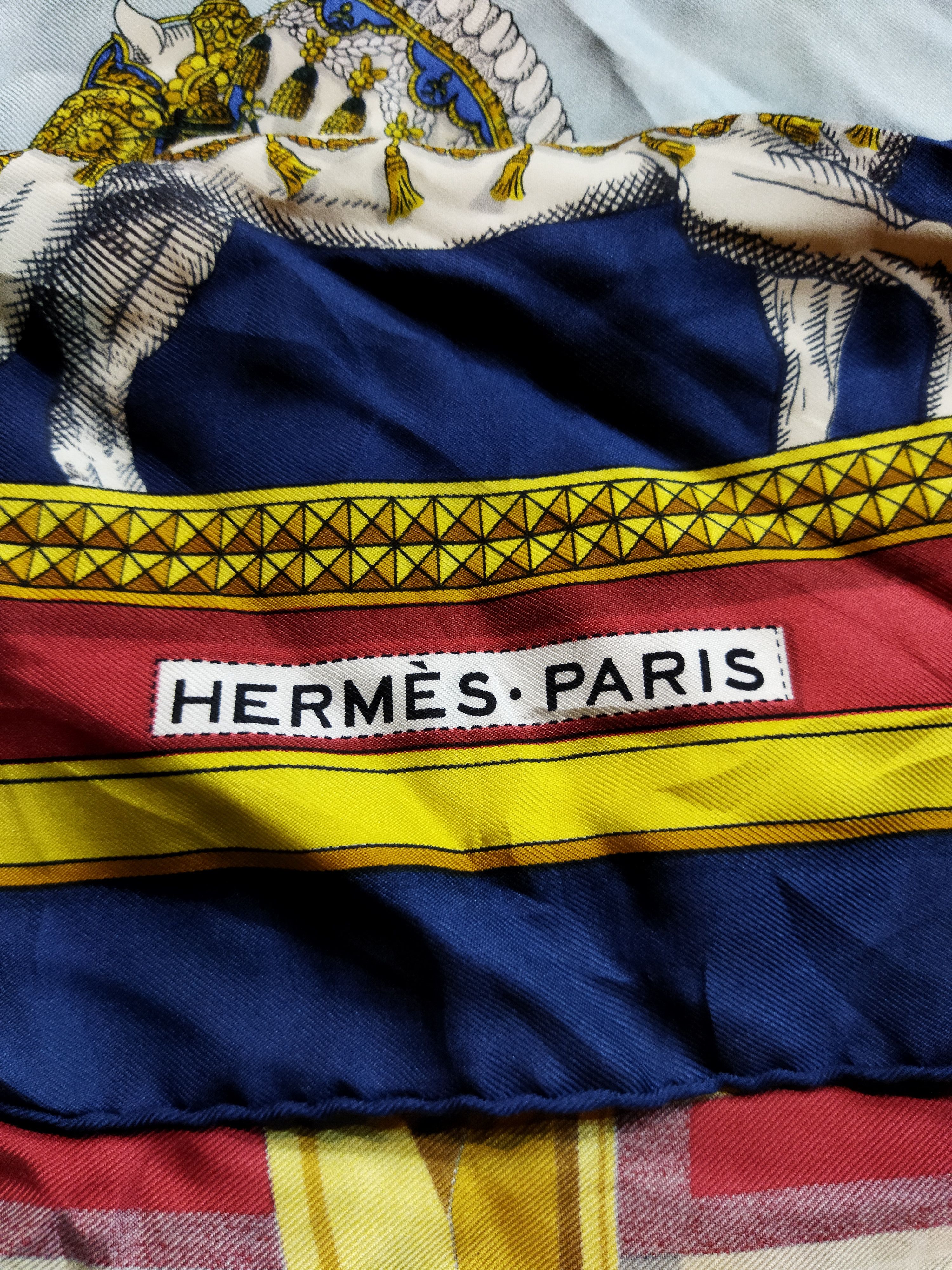 Hermes × Vintage Vintage Hermes Scarves Size ONE SIZE - 3 Thumbnail