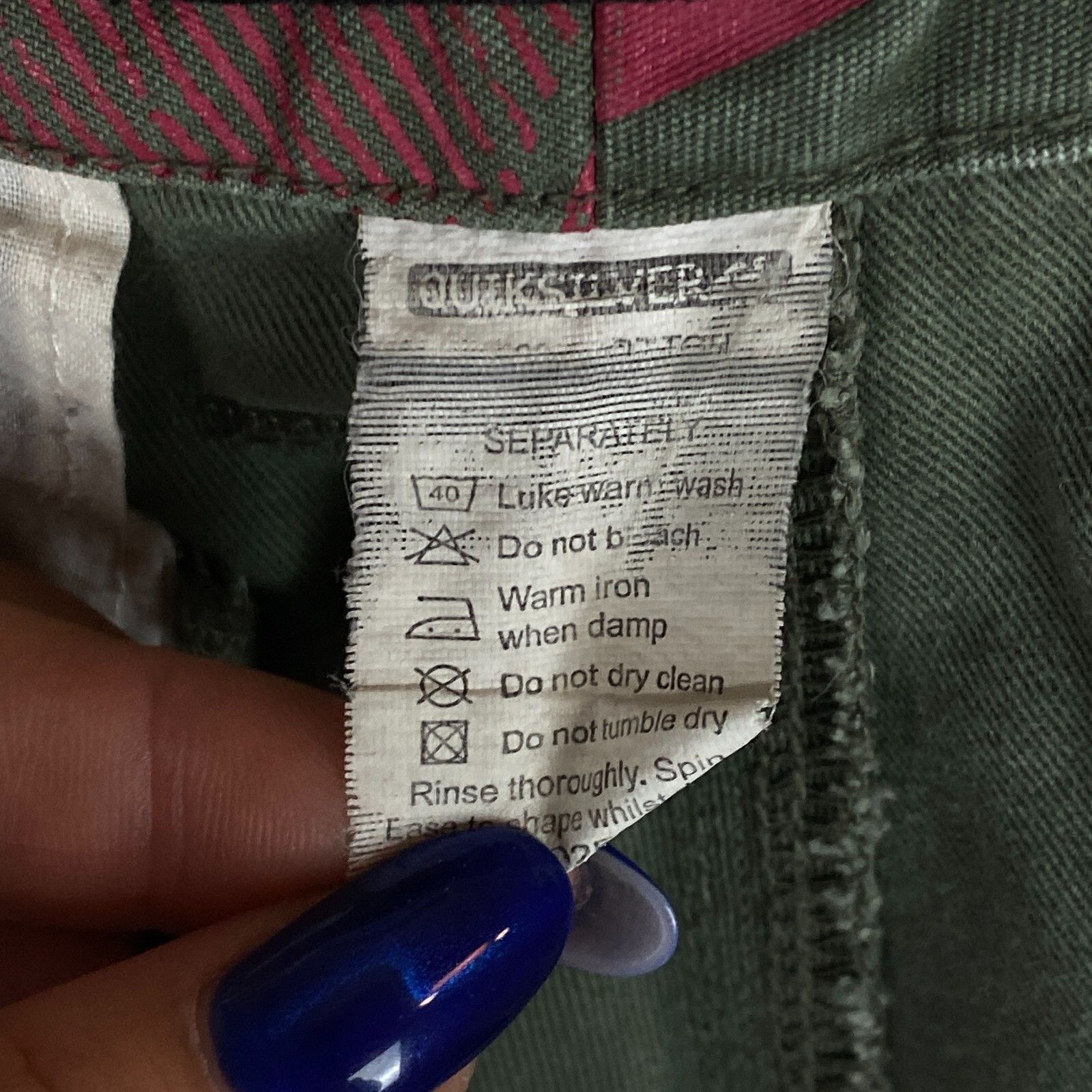 Quiksilver Quiksilver Cargo Shorts Men's Size 32 Green ` Size US 32 / EU 48 - 8 Thumbnail
