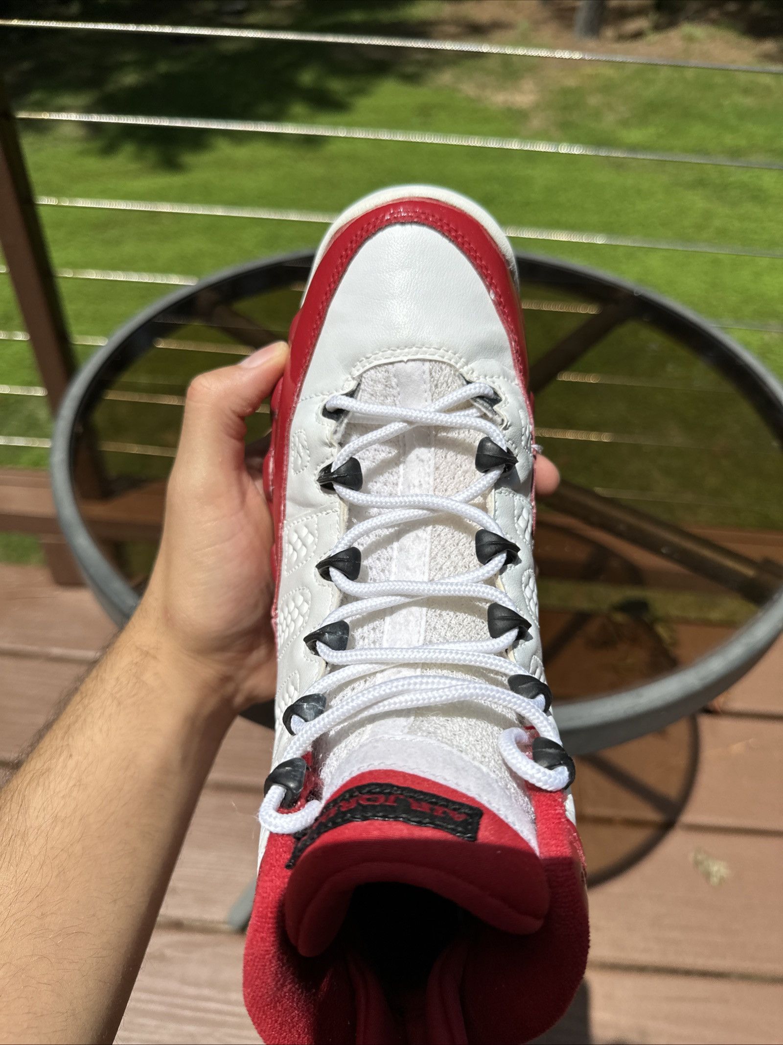 Jordan Brand Nike Air Jordan 9 Retro Gym Red 302359-160 GS Size 7y Size US 7 / EU 40 - 7 Thumbnail