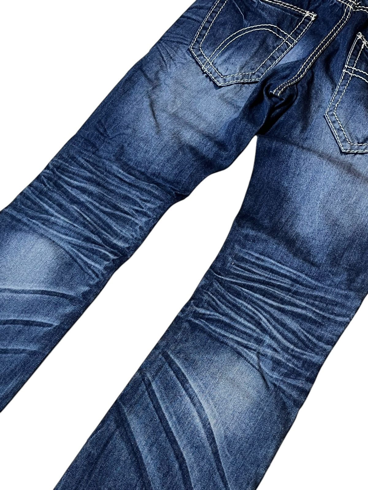 Japanese Brand SICK🔥JAPANESE BRAND REG 98-86 STYLE JEANS Size US 32 / EU 48 - 7 Thumbnail
