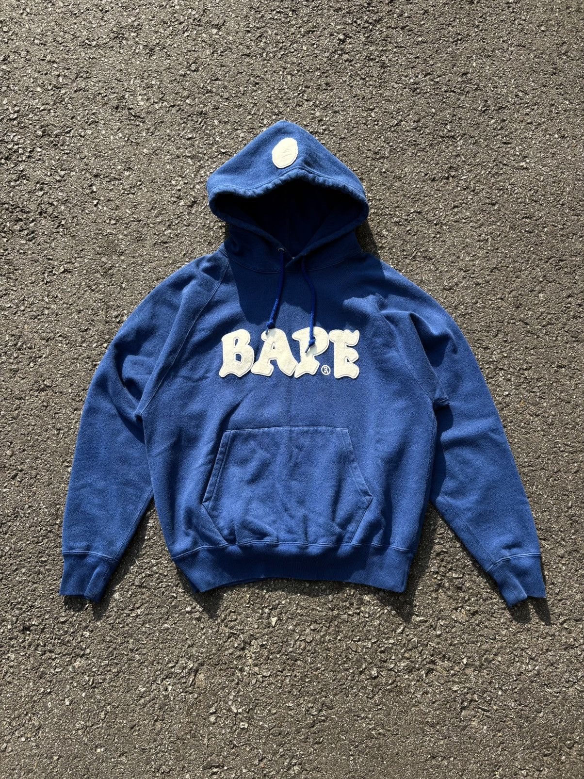 Bape relaxed fit pullover hoodie