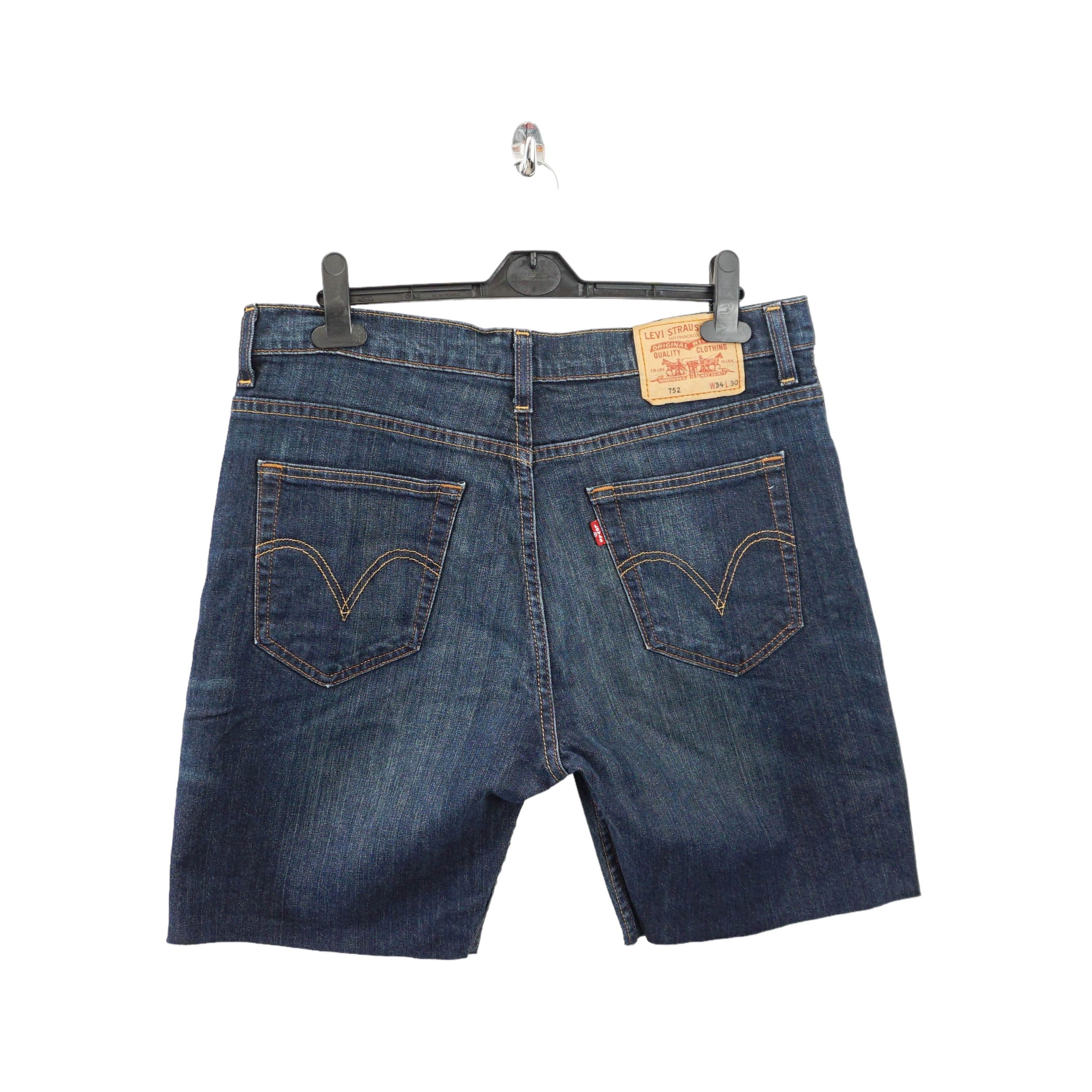 Levi's Levi's 752 Jorts / Jean Shorts Size US 34 / EU 50 - 1 Thumbnail