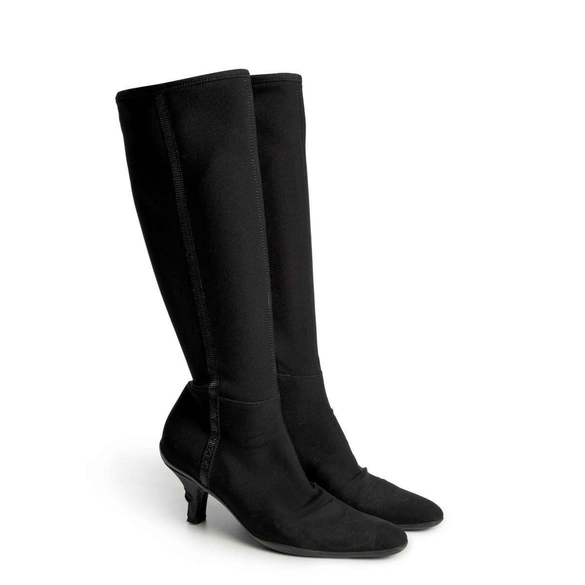 Prada NEOPRENE BOOTS Size US 6 / IT 36 - 1 Thumbnail