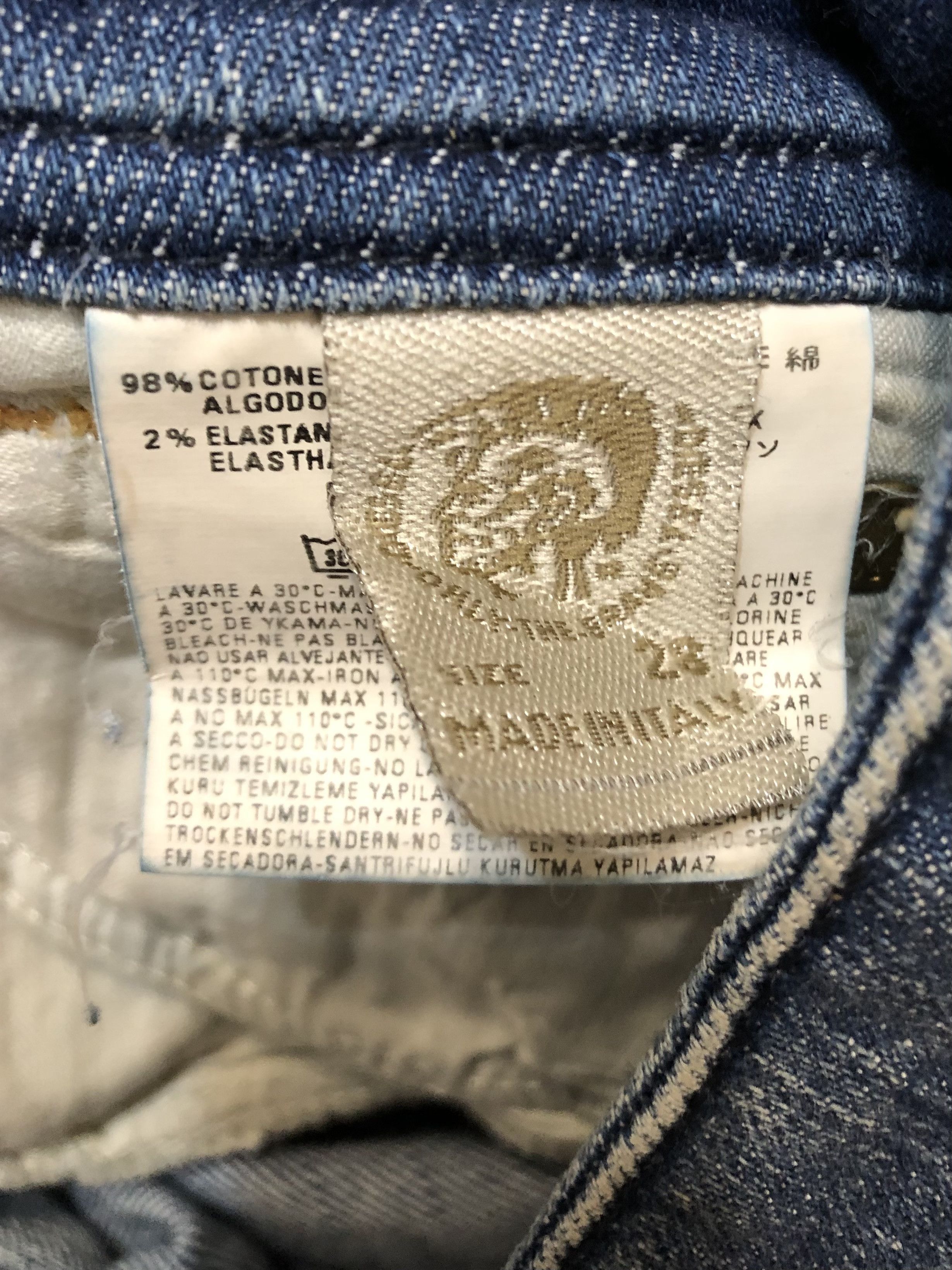 Diesel Crazy Vintage Diesel Denim Jeans Pants Made in Italy Size 28" / US 6 / IT 42 - 7 Thumbnail