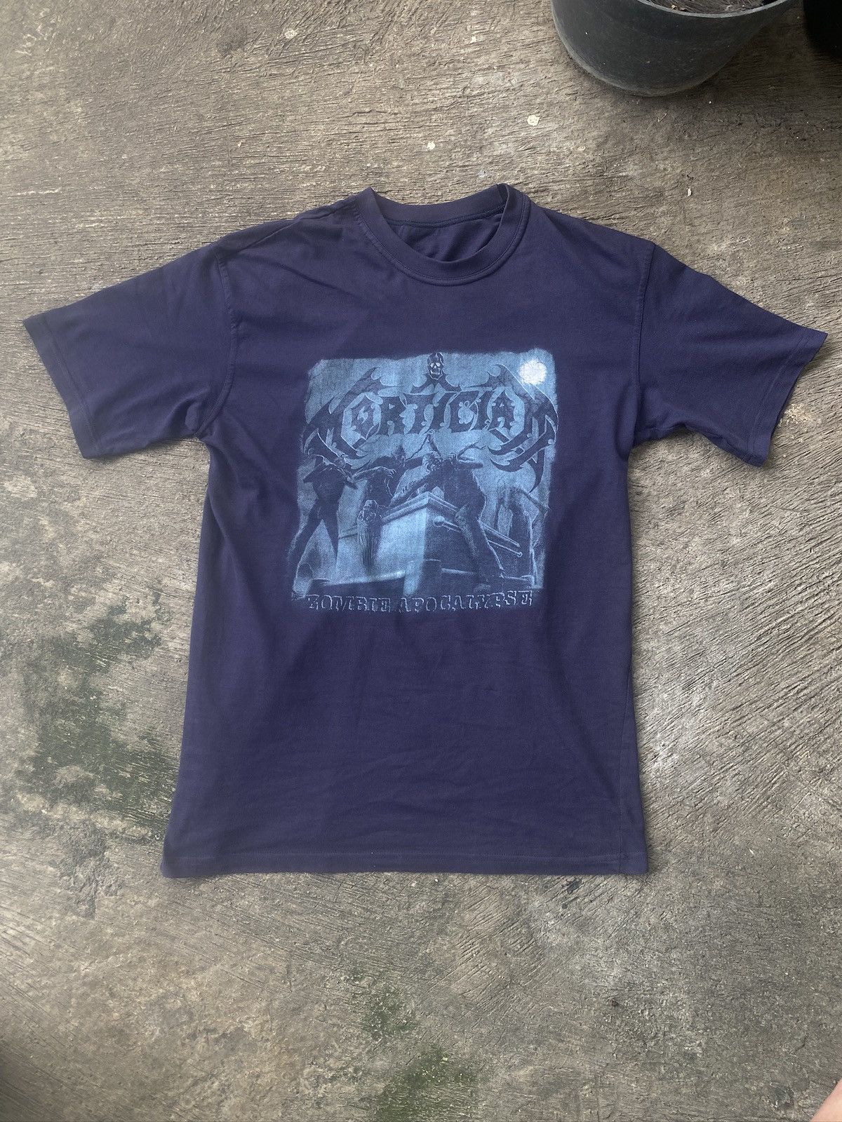 Band Tees Vintage Rare Mortician Zombie Apocalypse Metal Band Tee Size US L / EU 52-54 / 3 - 1 Thumbnail