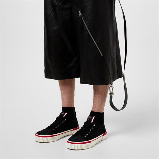 Christian Louboutin Pedro Logo-Jacquard Canvas Sneakers Size US 12 / EU 45 - 2 Thumbnail