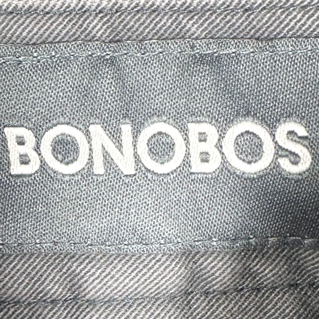 Bonobos Bonobos Slim Chino Pants Mens 38 Size 38 Inseam 31 Gray Stretch Twill Casual Workwear Pockets Flat Front Button Zip Size US 38 / EU 54 - 3 Thumbnail