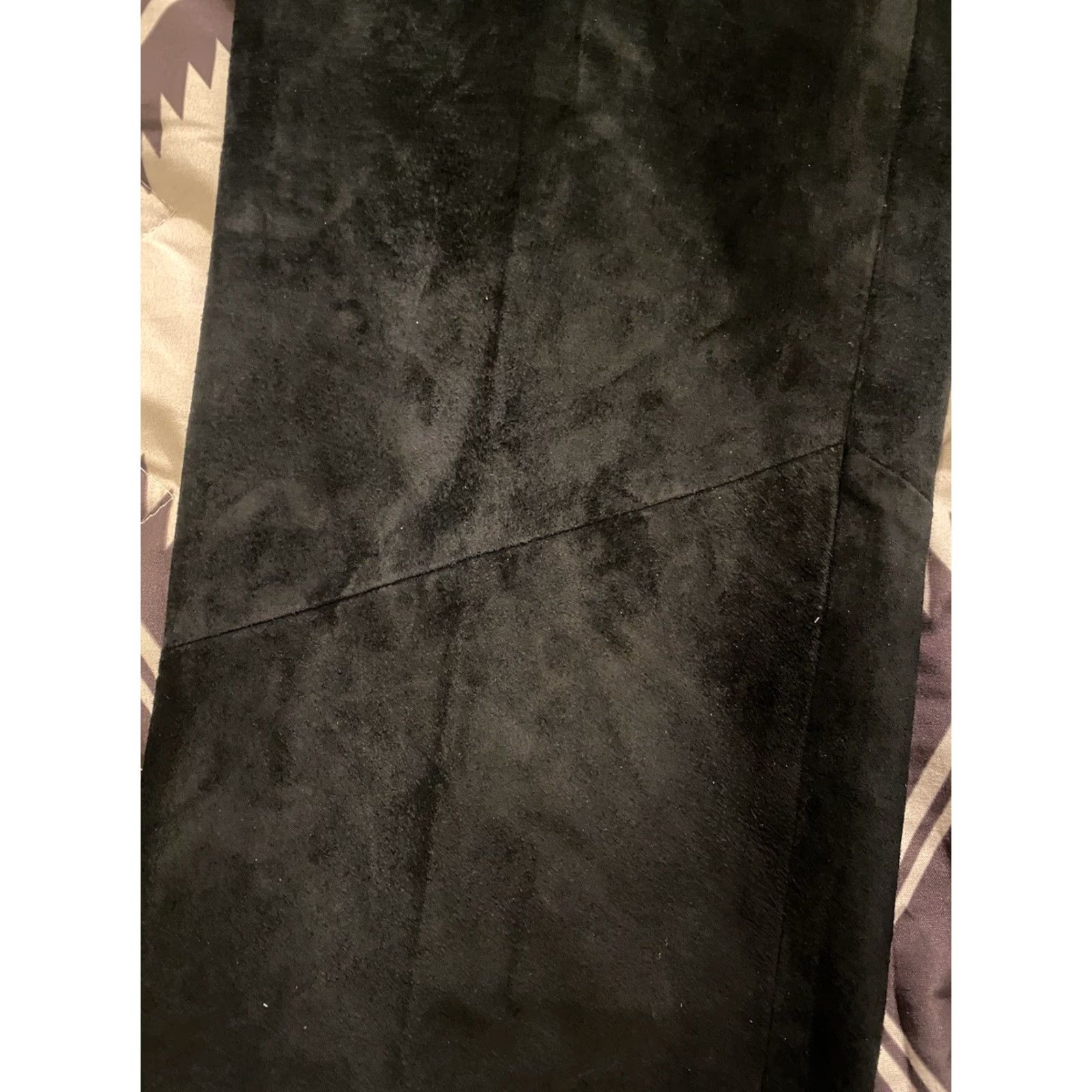 Scully Scully Western Wear Suede Leather Pants Black Women’s Size 26”x28” NWOT Size 27" / US 4 / IT 40 - 4 Thumbnail