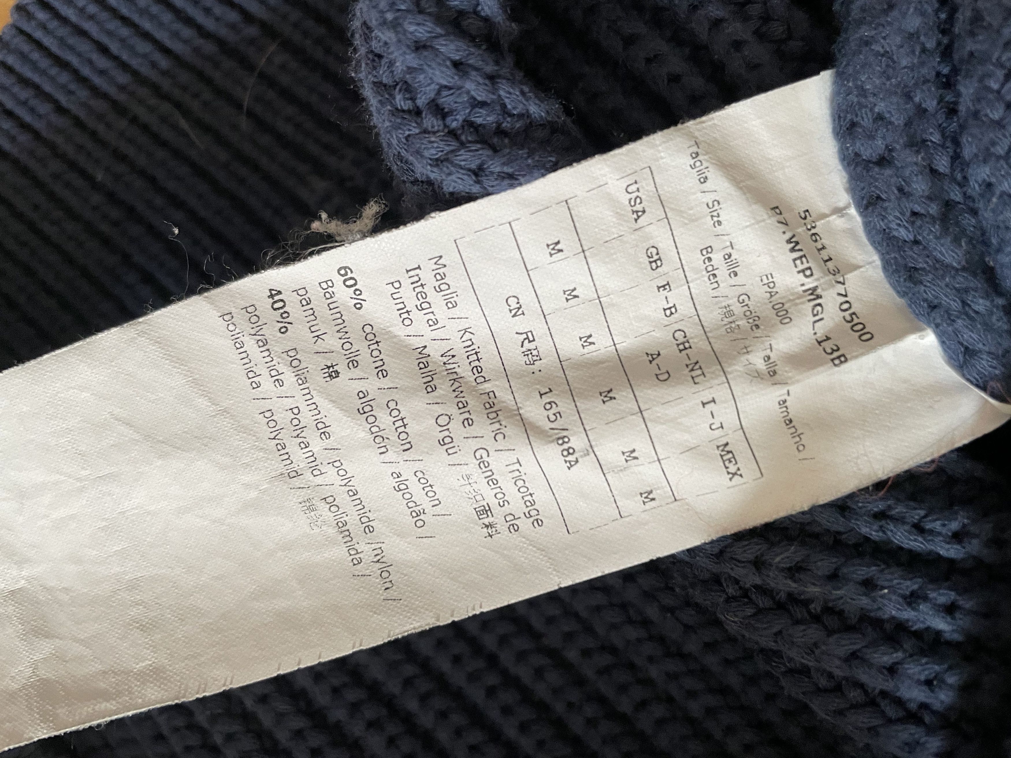 Weekend Max Mara Max Mara Blue Knit Jumper Side Lace Detail Crew Neck Sweater Size M / US 6-8 / IT 42-44 - 3 Thumbnail