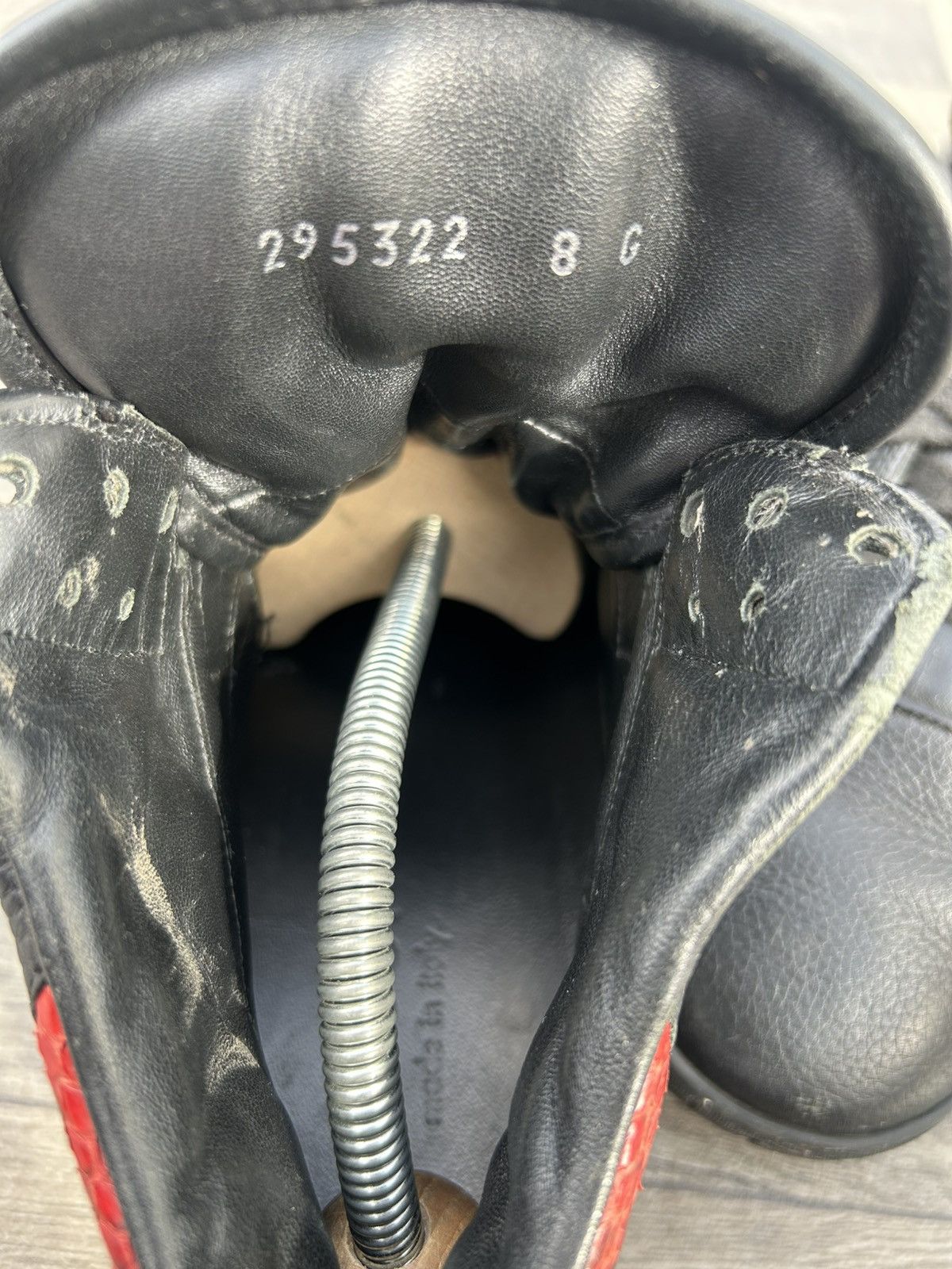 Gucci Gucci Interlocking G Logo High-Top Sneakers Size US 9 / EU 42 - 11 Thumbnail