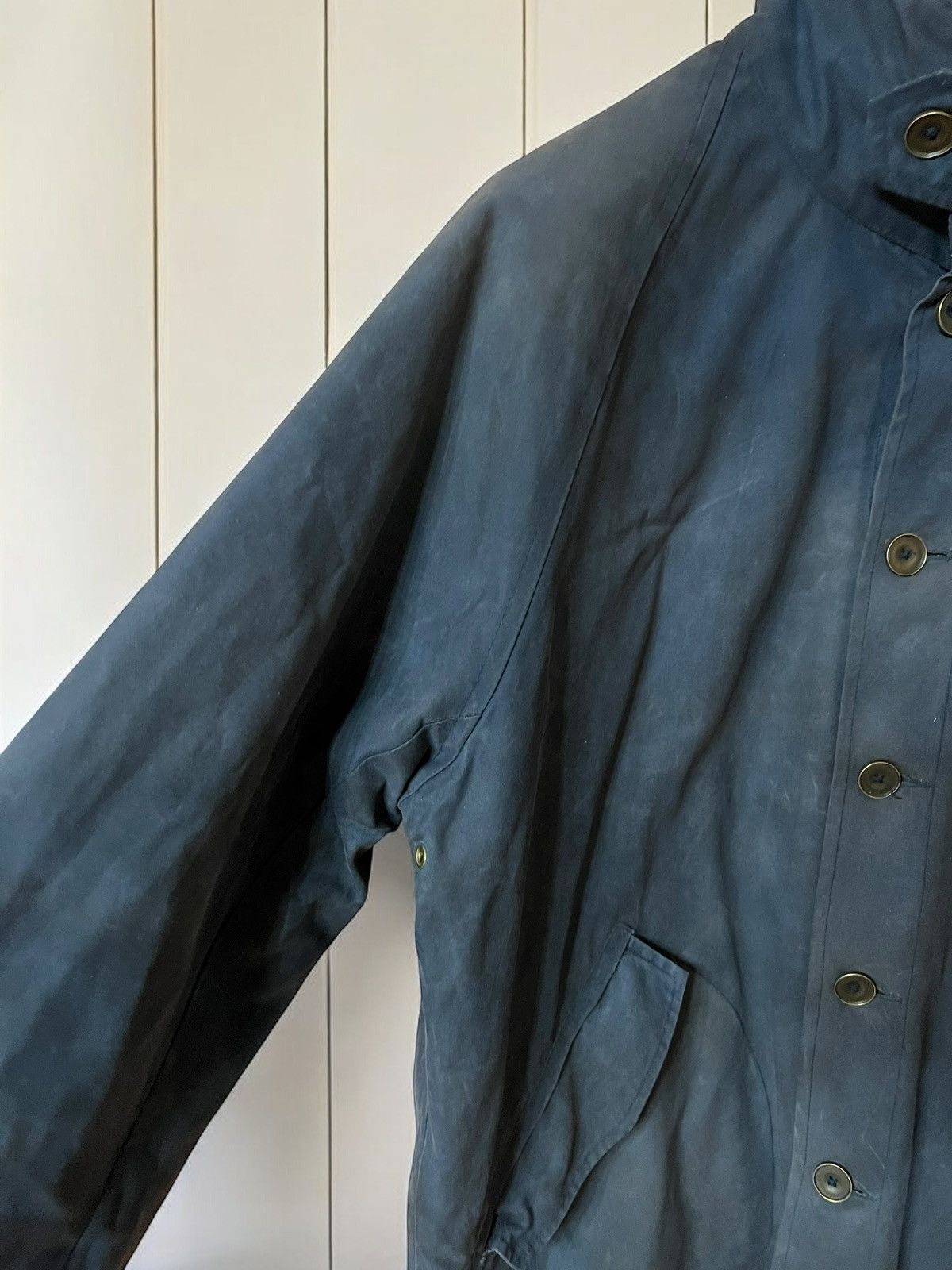 Designer × Vintage OFFER!🫵🏻 FLEURS DE BAGNE “Le Falot” WAXED VINTAGE JACKET Size US L / EU 52-54 / 3 - 12 Thumbnail