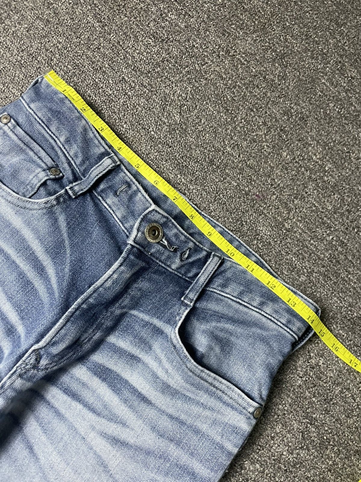 Edwin × Japanese Brand × Vintage EDWIN Brand Slim Fit Denim Jeans (91) Size US 28 / EU 44 - 5 Thumbnail