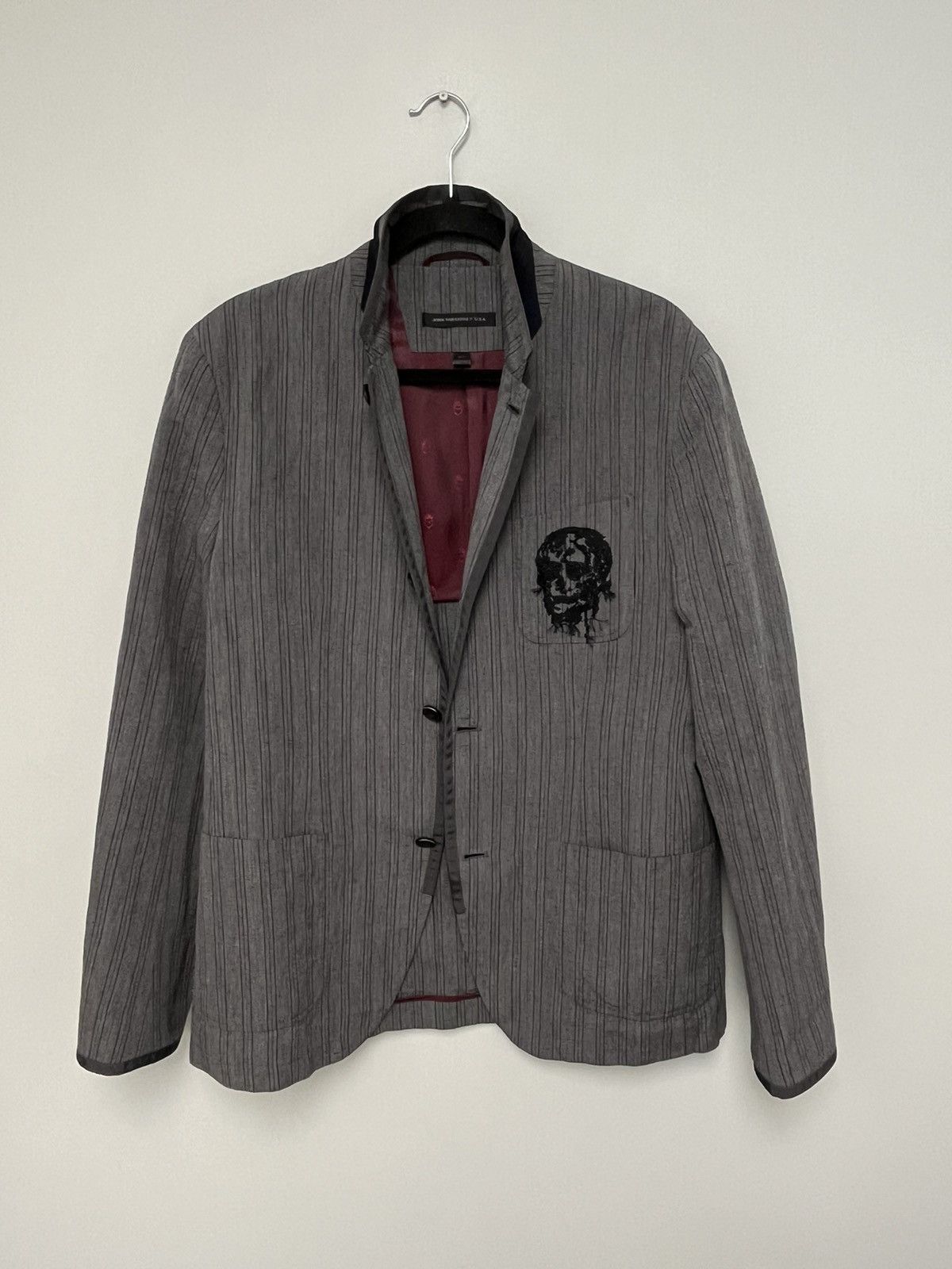 John Varvatos Finley Skull Jacket. Size US M / EU 48-50 / 2 - 17 Thumbnail