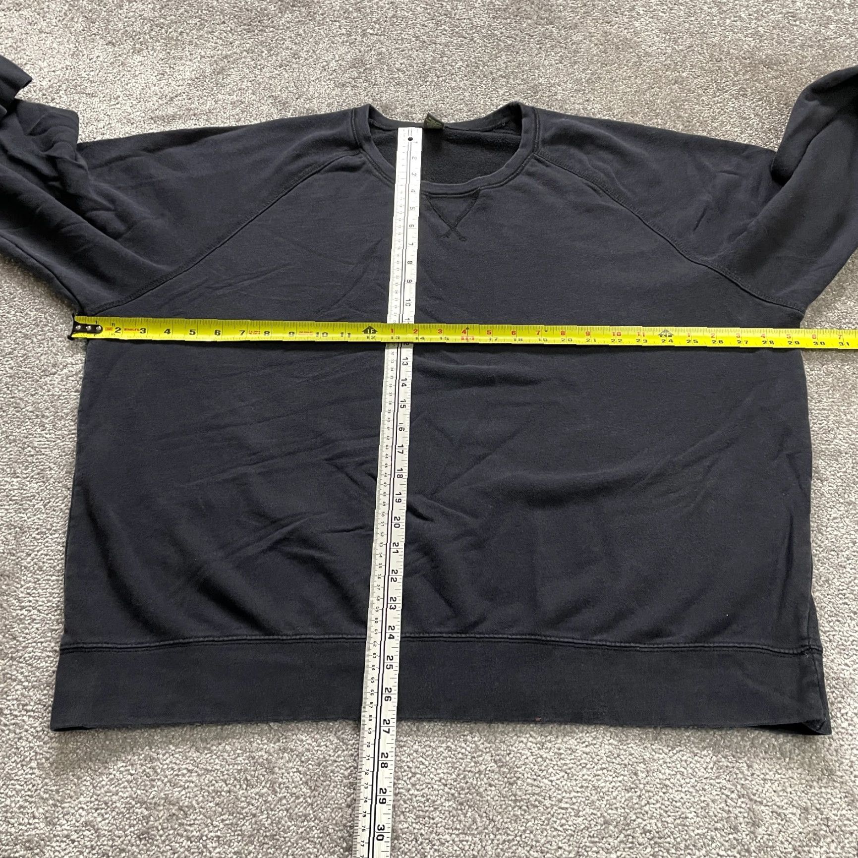 Vintage Xersion Sweatshirt Mens XXL Solid Navy Blue Fleece Pullover Round Neck Casual Size US XXL / EU 58 / 5 - 6 Thumbnail