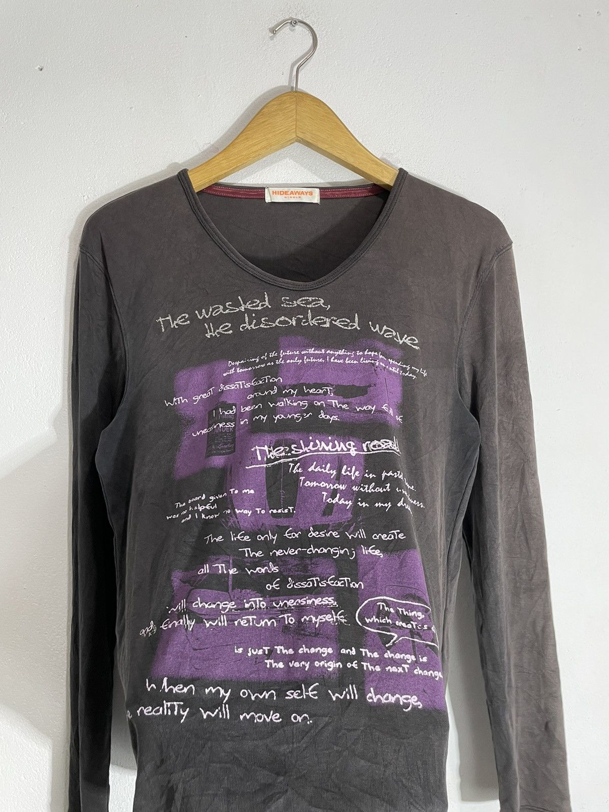 Nicole Club 2000s Nicole - Poem Longsleeve Faded style Size US M / EU 48-50 / 2 - 5 Thumbnail