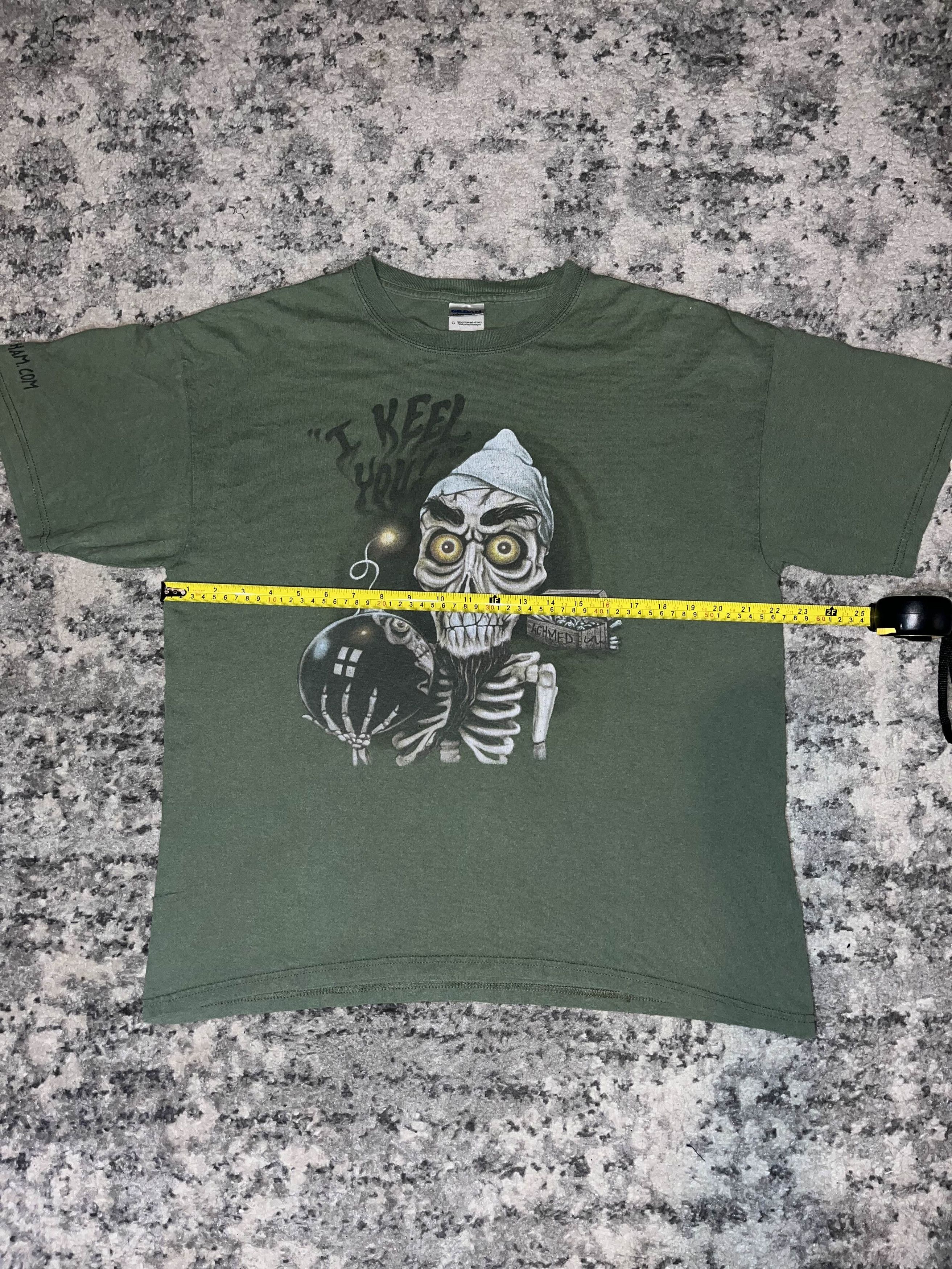 Vintage Y2K Jeff Dunham Achmed Comedy Shirt Size US L / EU 52-54 / 3 - 6 Thumbnail