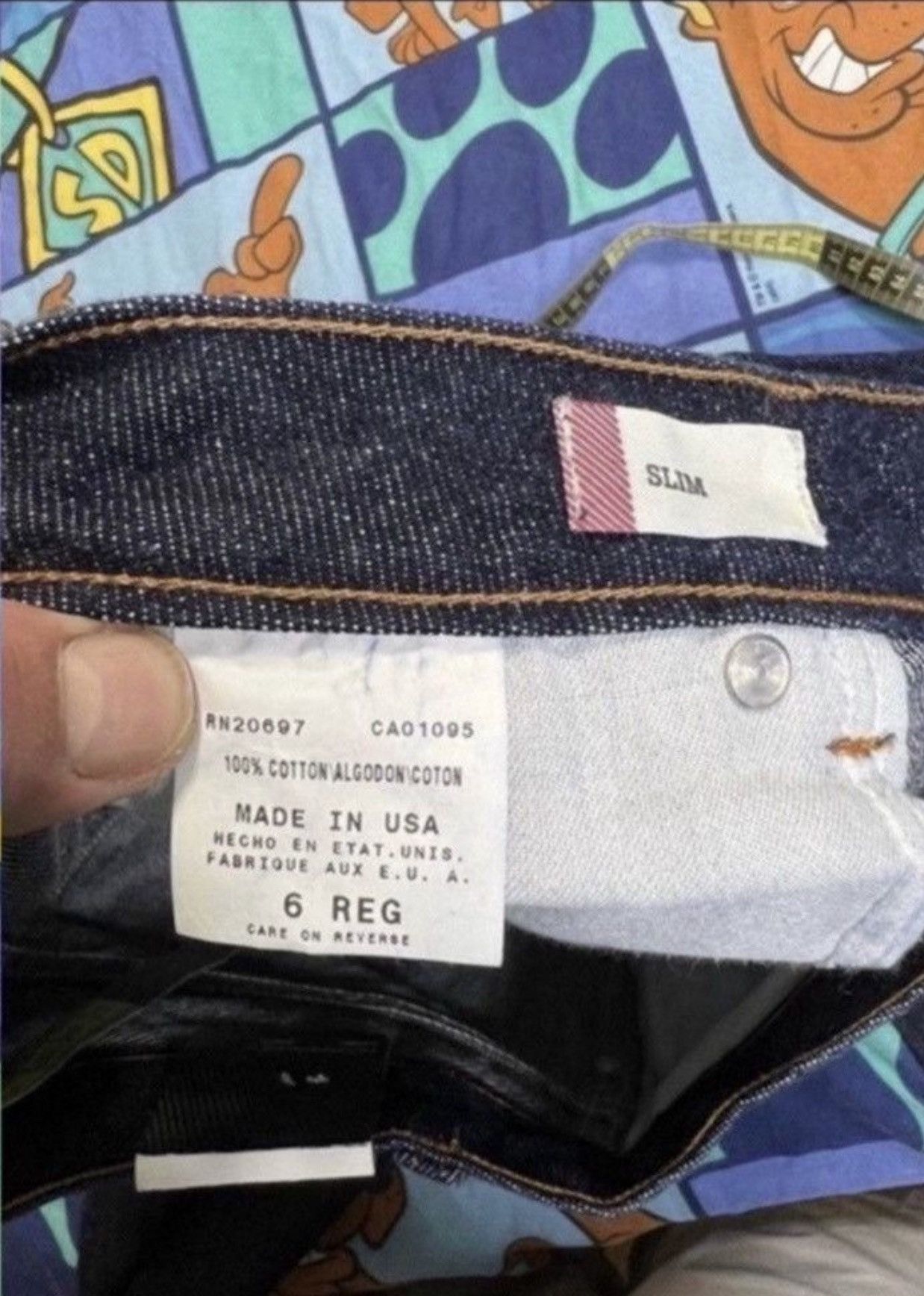 Dickies ***FINAL DROP***RARE DICKIES STRAIGHT RAW SAMPLE DENIM 29-31 Size US 31 - 8 Thumbnail