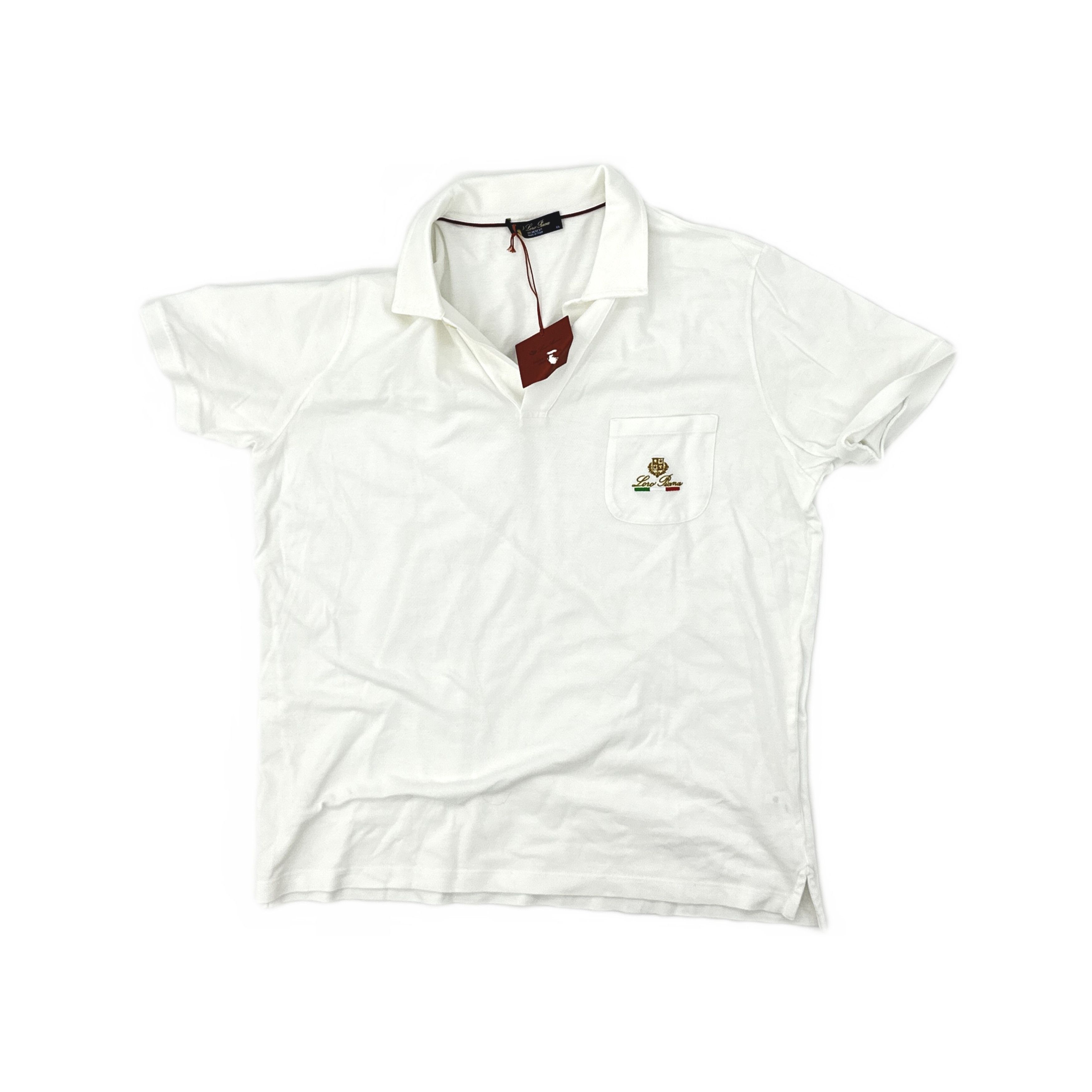 Loro Piana Loro Piana Horsey Logo Polo Shirt Size XL Size US XL / EU 56 / 4 - 1 Thumbnail