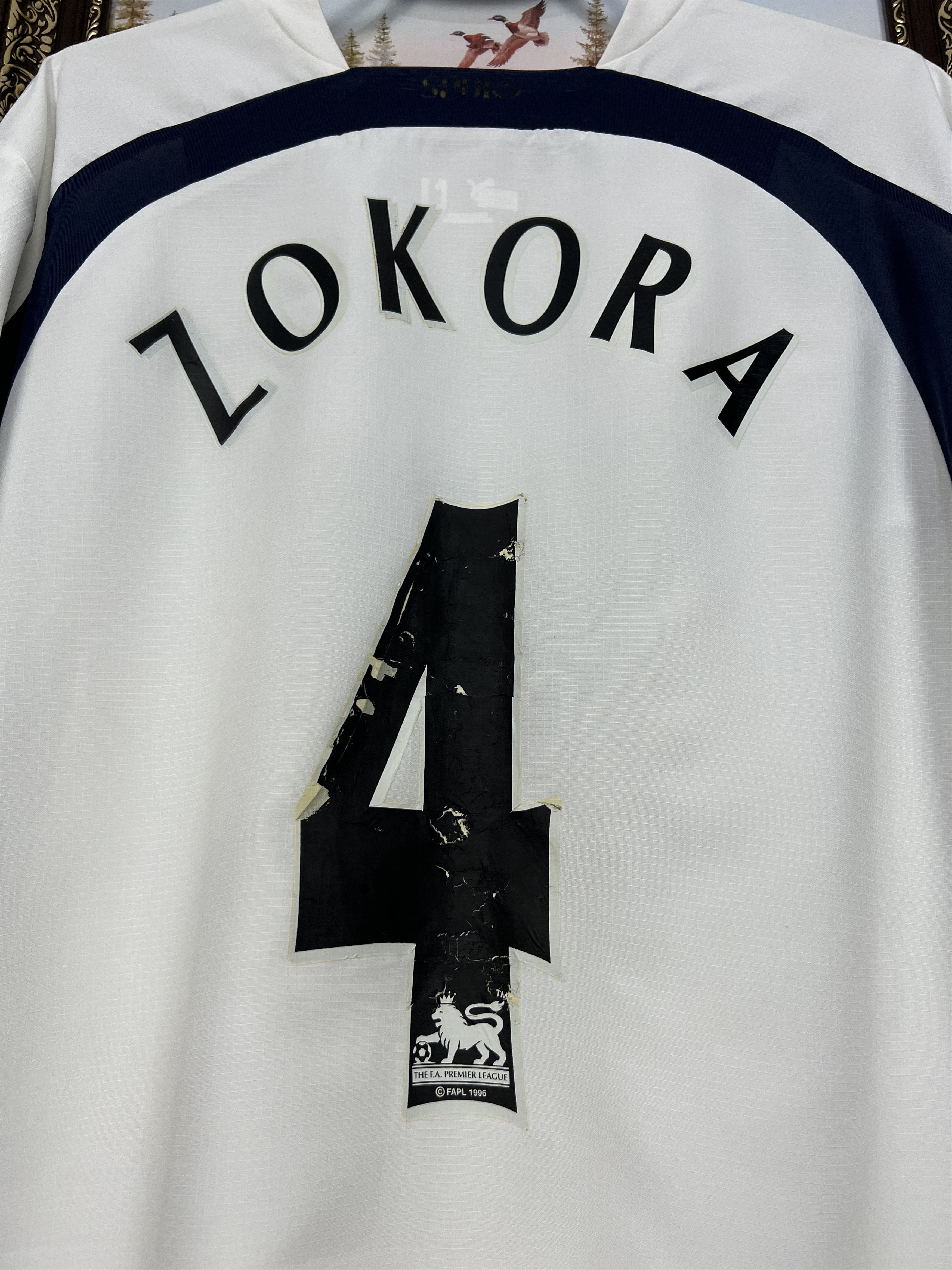 Puma Tottenham Hotspur Home football shirt 2006 Soccer #4 Zokora Size US XL / EU 56 / 4 - 13 Thumbnail