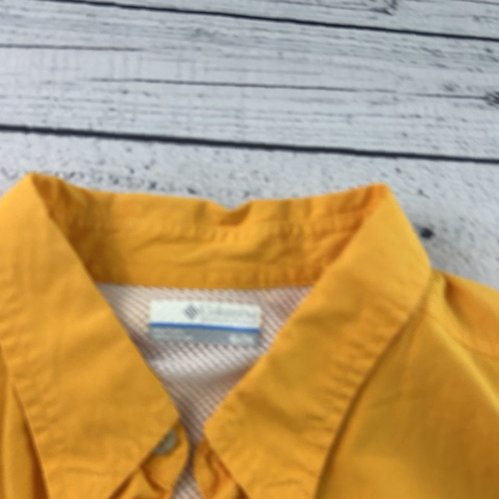 Vintage Columbia PFG LSU Short Sleeve Button Up Shirt Men's XL Yellow Size US XL / EU 56 / 4 - 2 Thumbnail