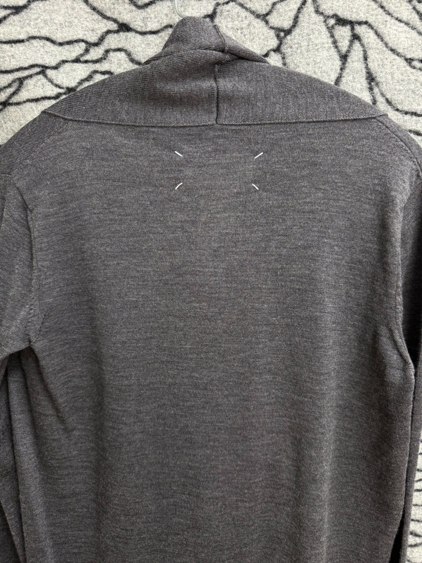 Maison Margiela Maison Margiela 11AW Double-Layer Wool Cardigan Size US S / EU 44-46 / 1 - 8 Thumbnail