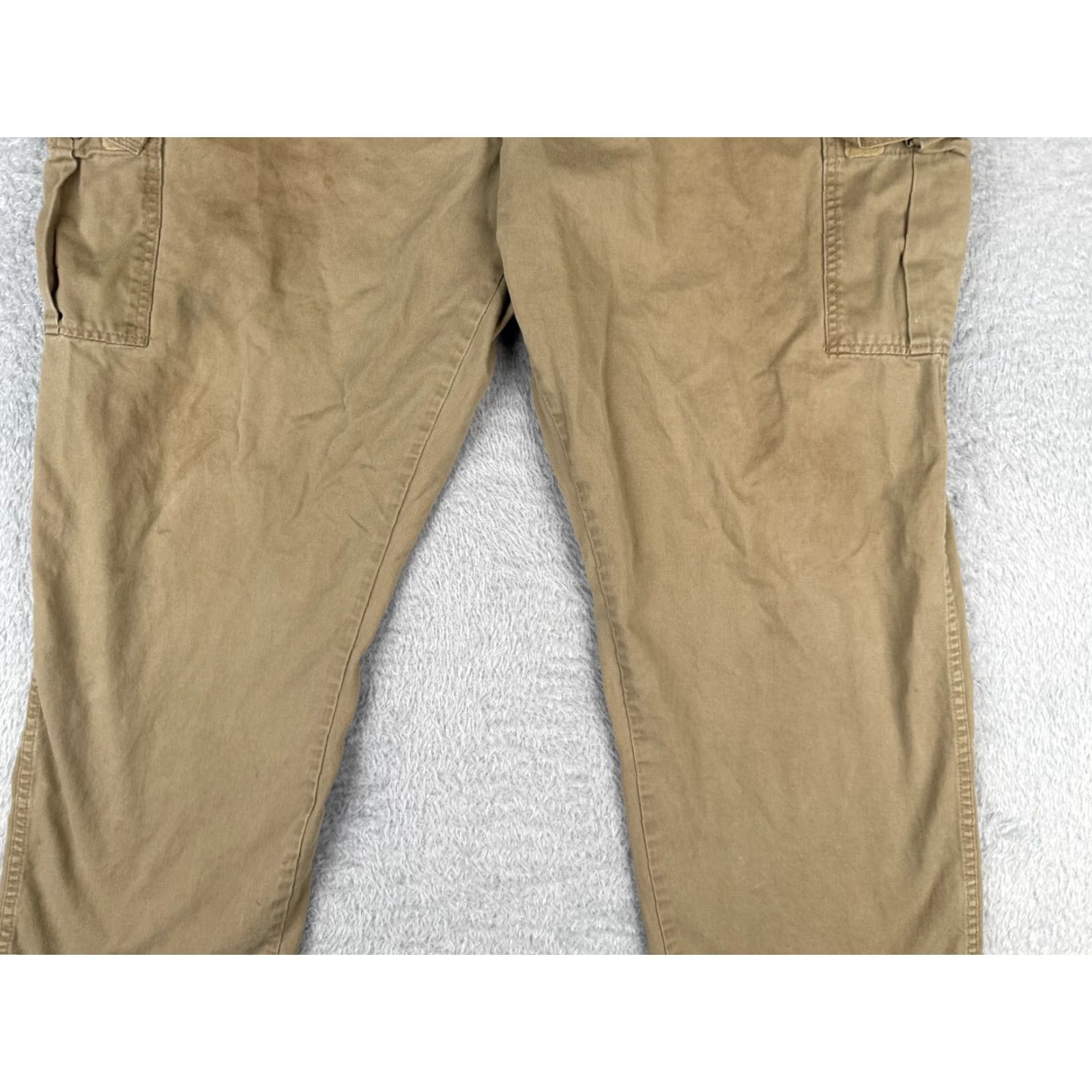 Wrangler Wrangler Pants Men 44 Brown Workwear Twill Cargo Cotton Durable 42x29 READ Size US 44 / EU 60 - 3 Thumbnail